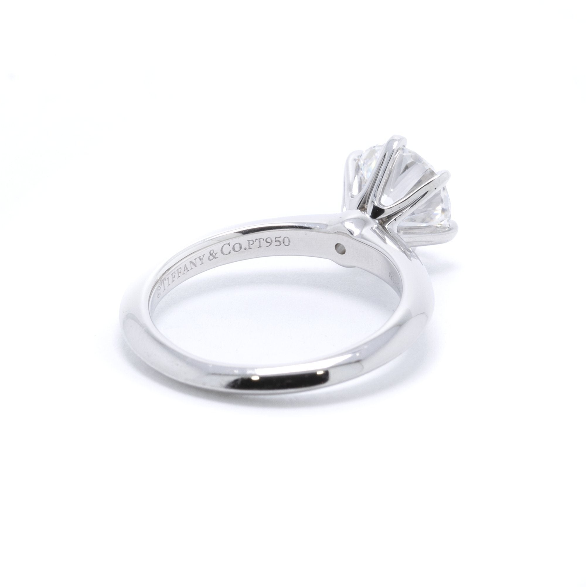 Tiffany & Co. Solitaire Diamond Engagement Ring