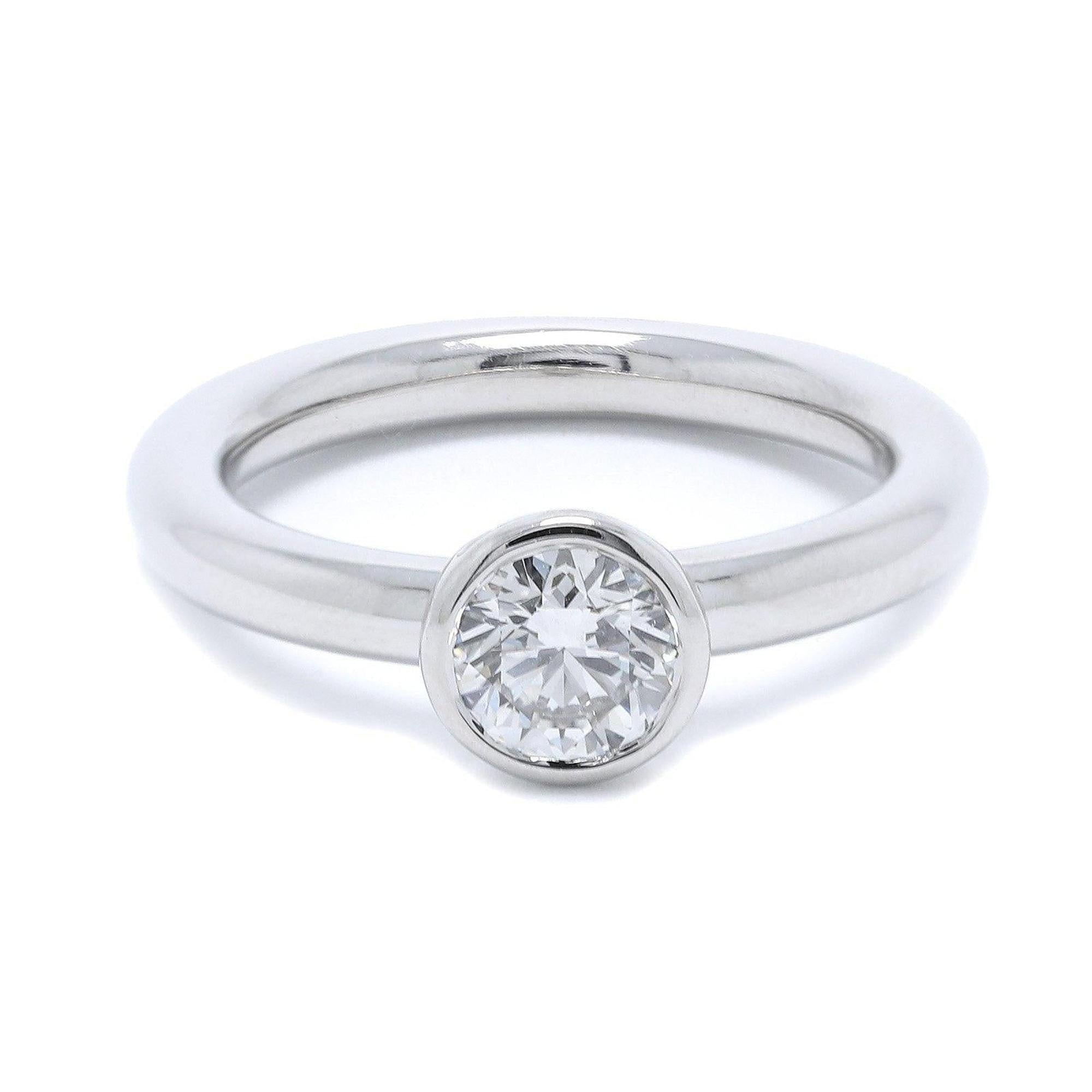 Tiffany & Co. Solitaire Diamond Engagement Ring