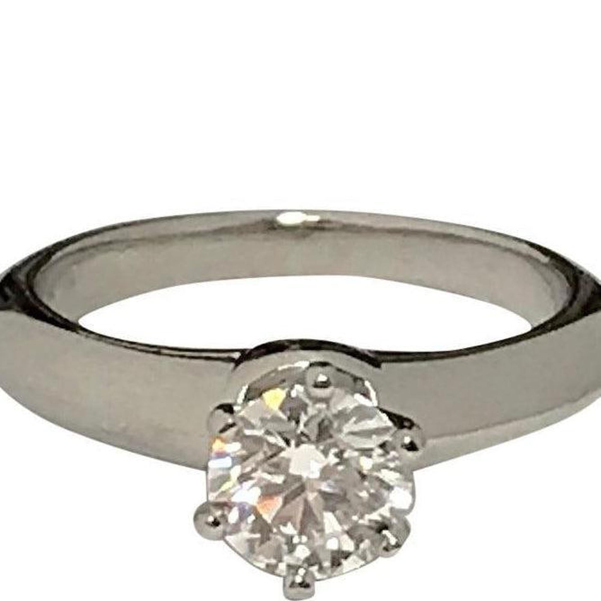 Tiffany & Co. Solitaire Diamond Engagement Ring