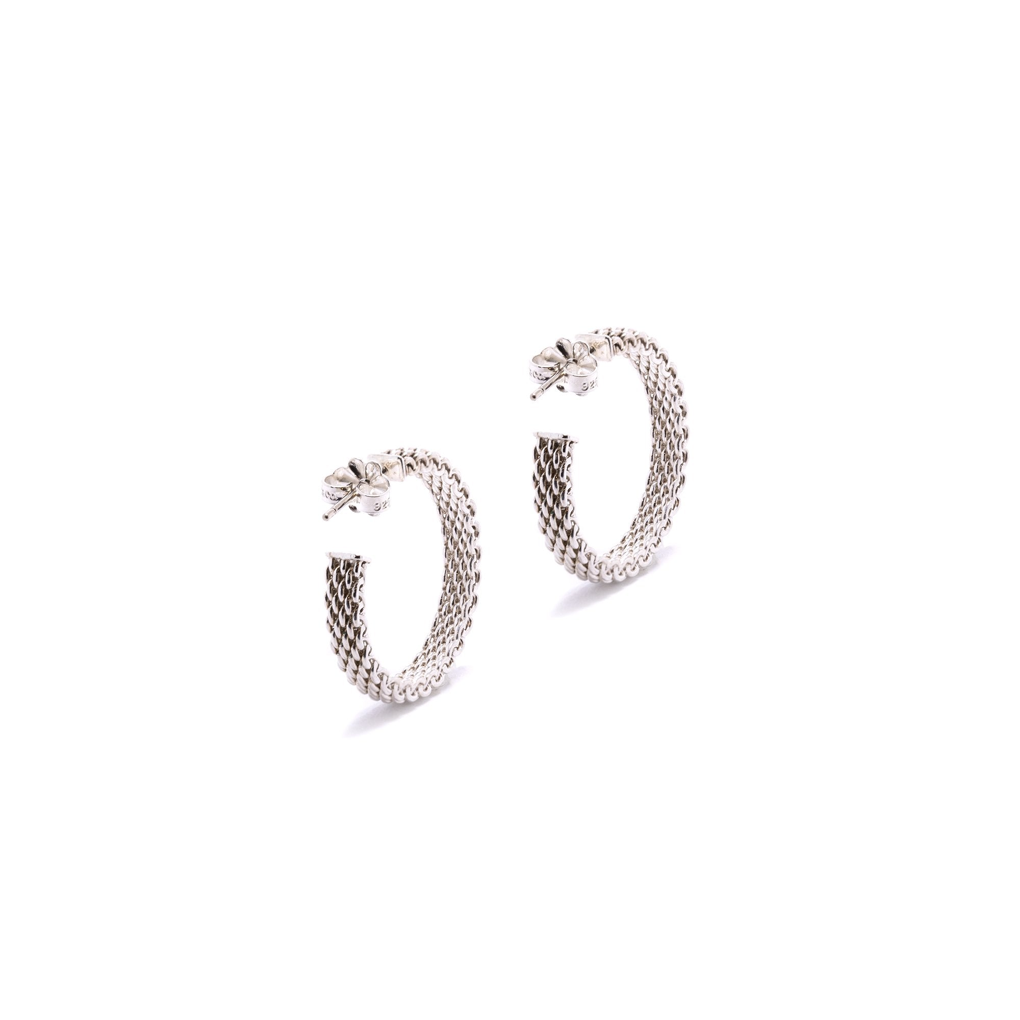 Tiffany & Co. Somerset Medium Hoop Earrings