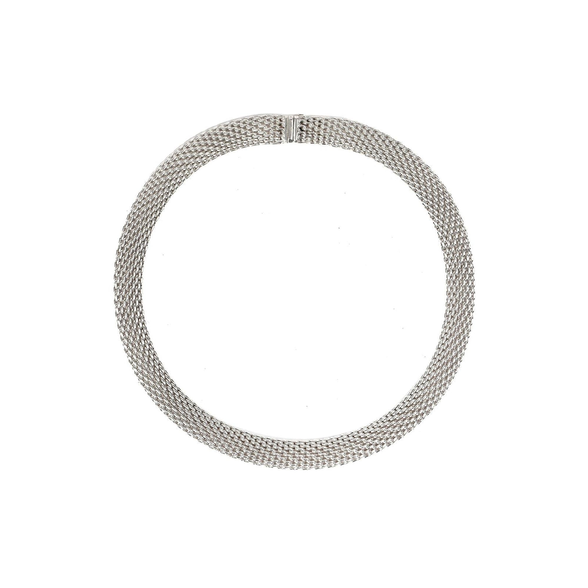 Tiffany & Co. Somerset Mesh Collar Necklace