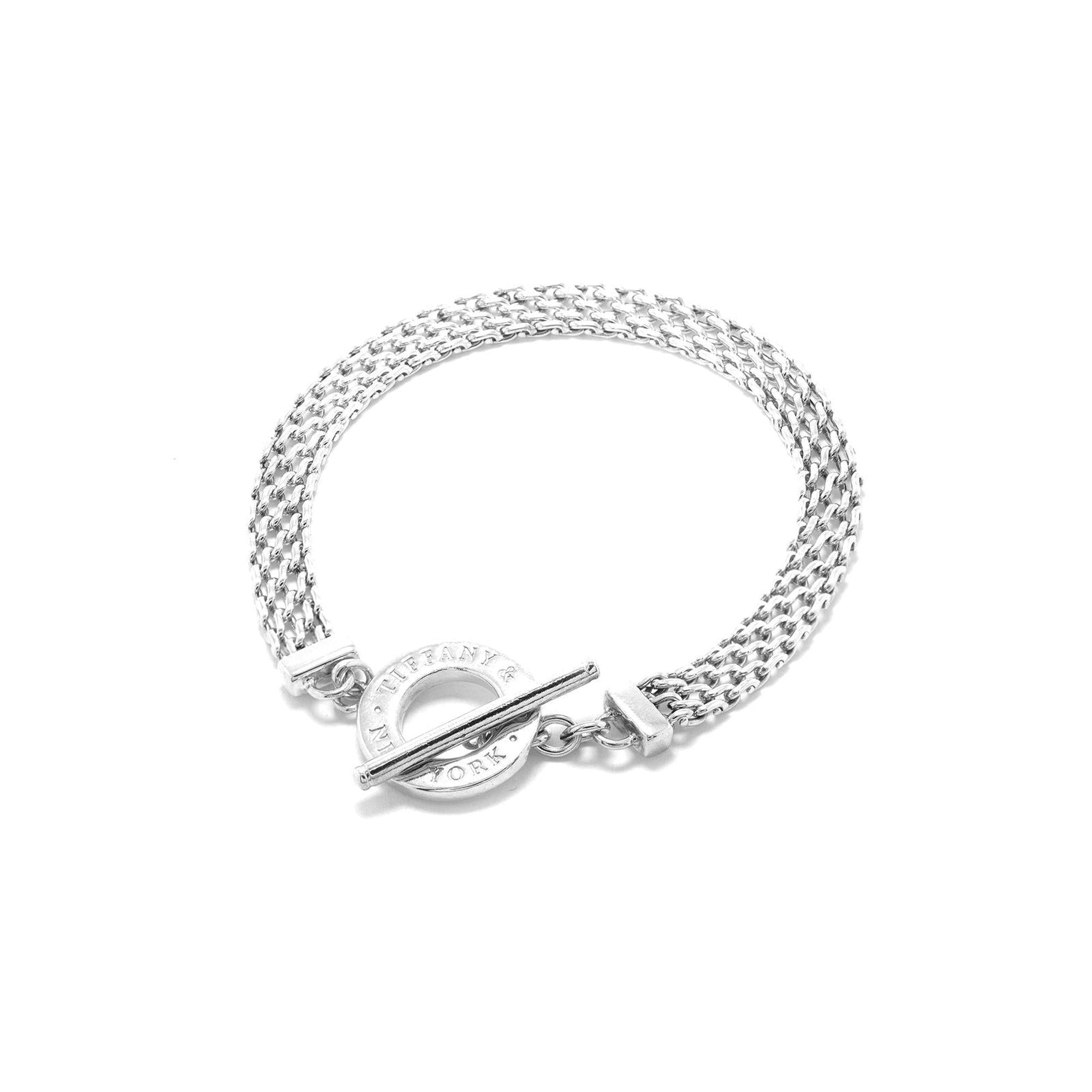 Tiffany & Co. Somerset Toggle Bracelet
