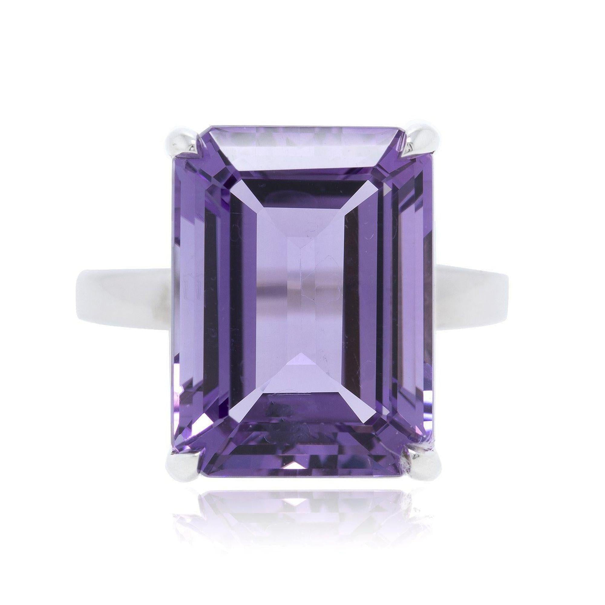 Tiffany & Co. Sparklers Amethyst Cocktail Ring