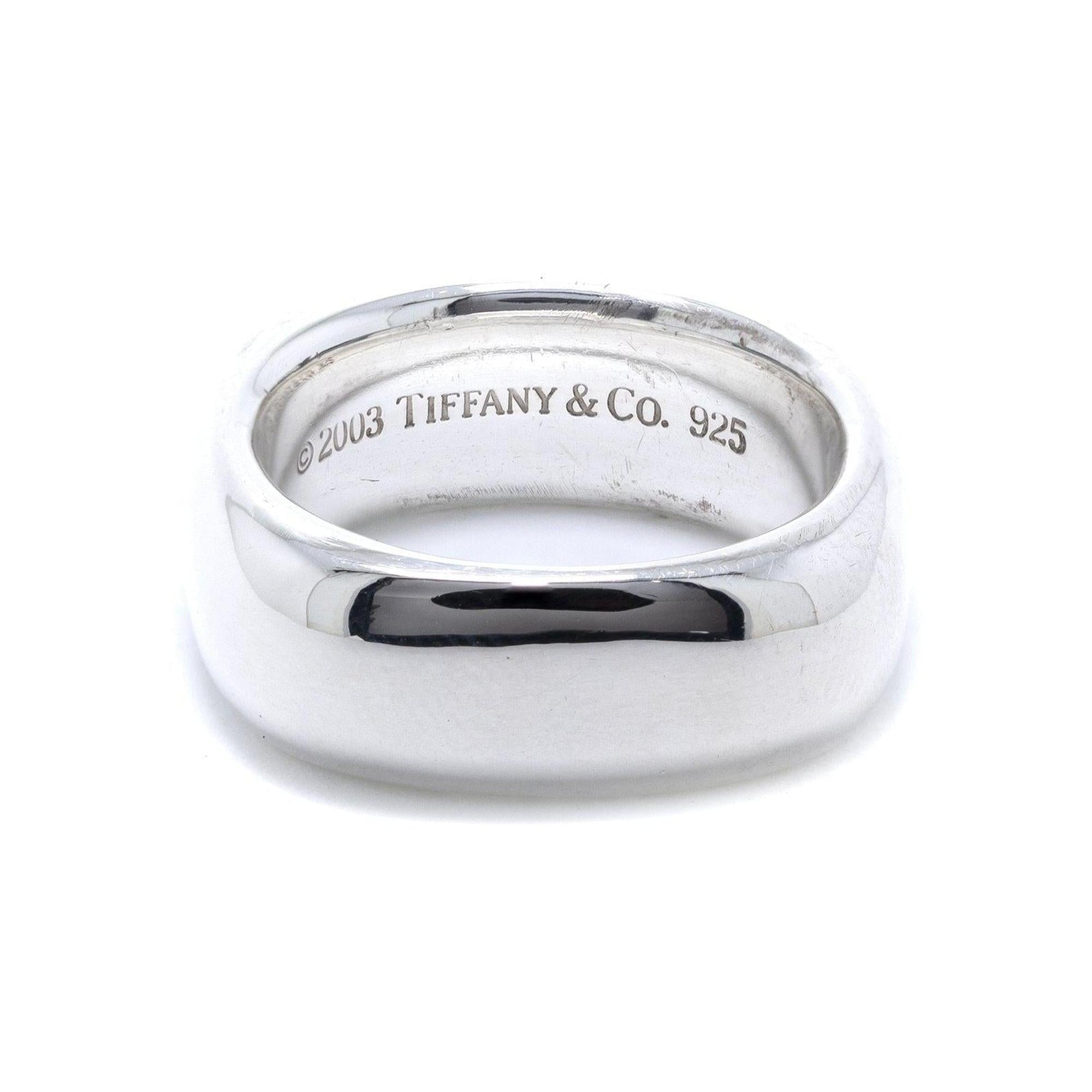 Tiffany & Co. Square Cushion Band Ring
