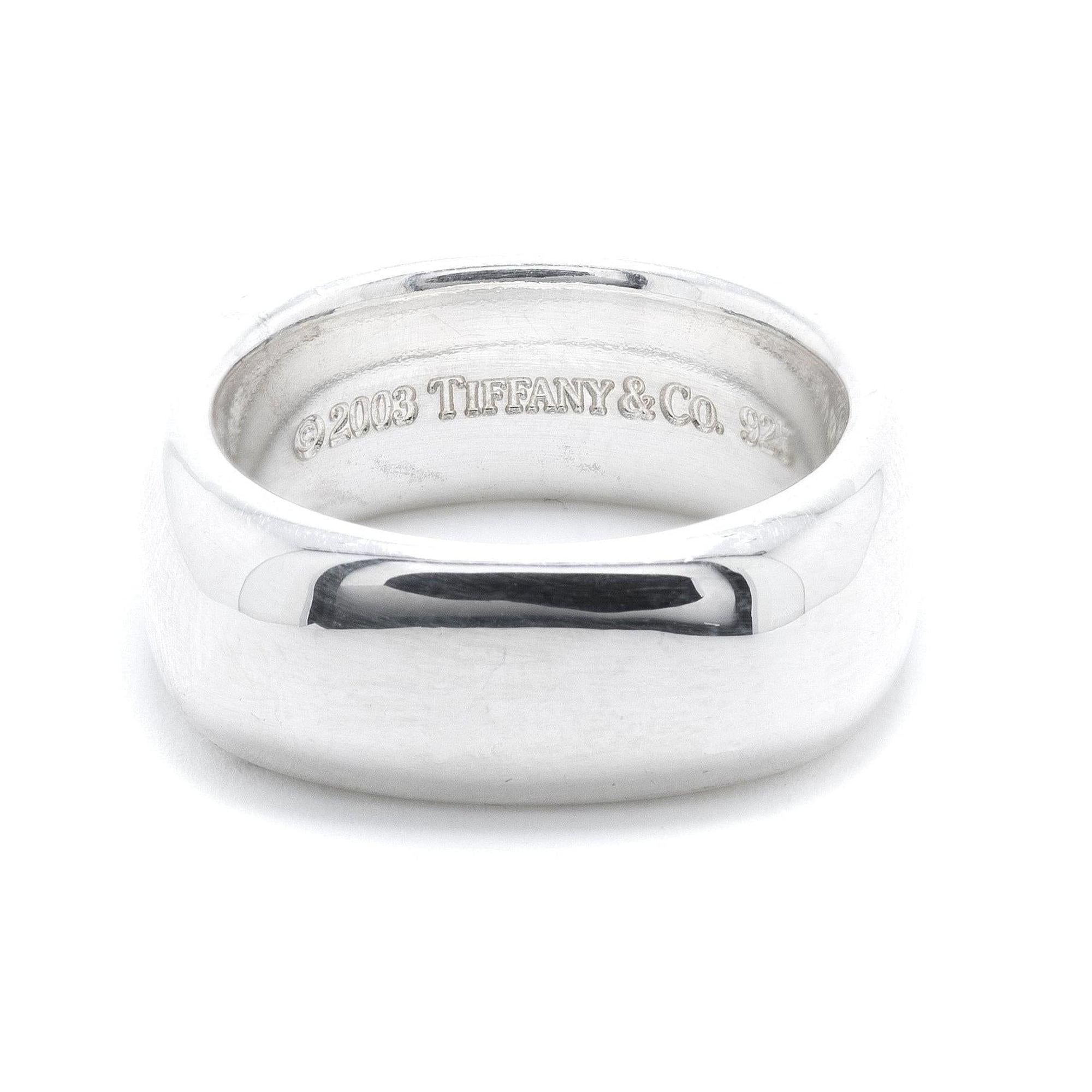 Tiffany & Co. Square Cushion Band Ring