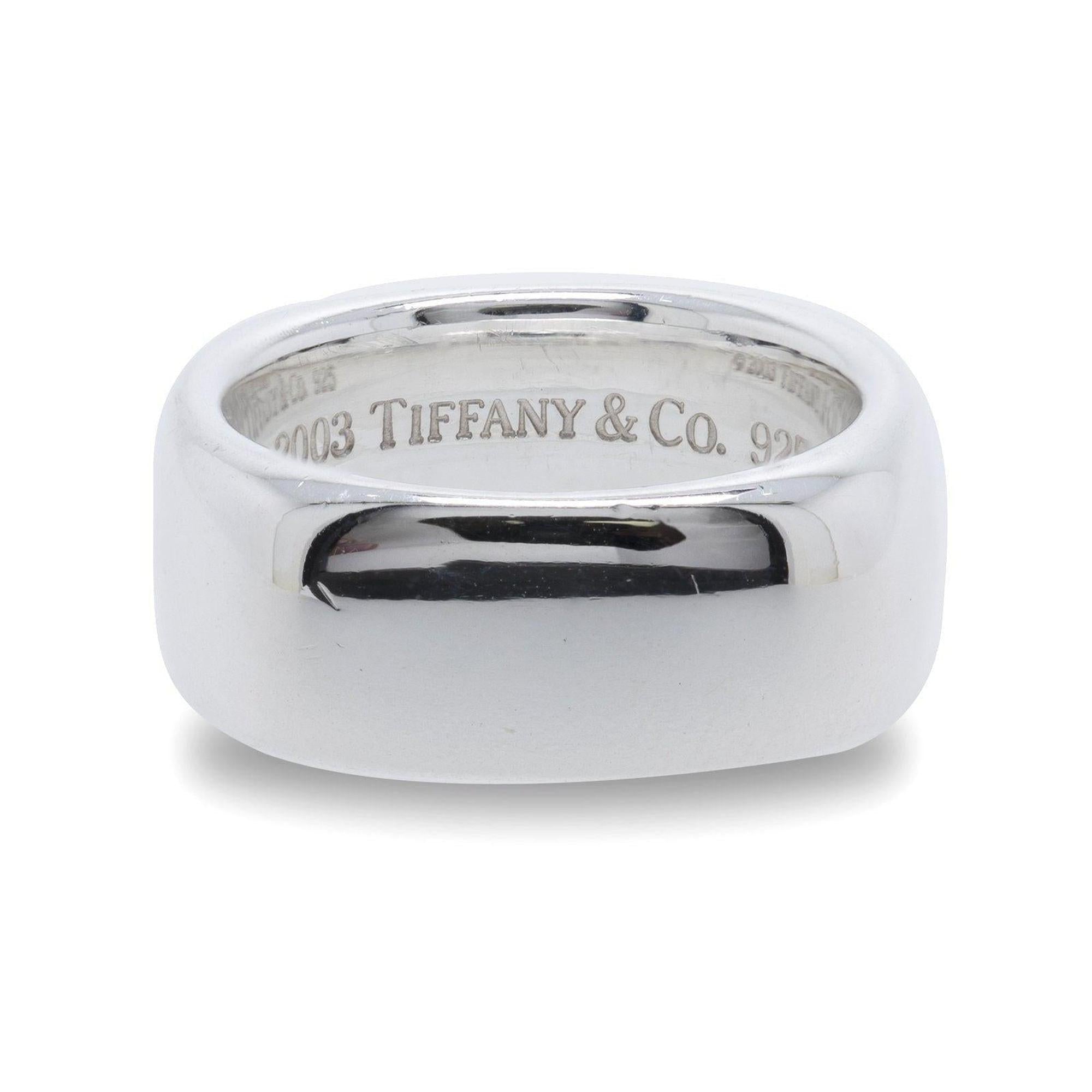 Tiffany & Co. Square Cushion Band Ring