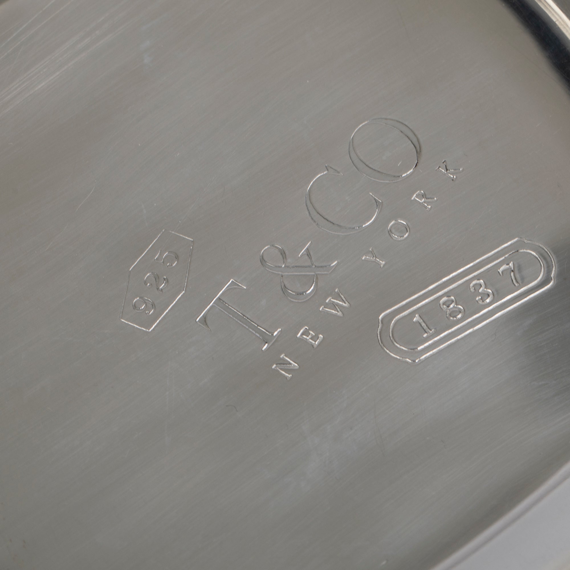 Tiffany & Co. Sterling Silver 1837 Ash Tray