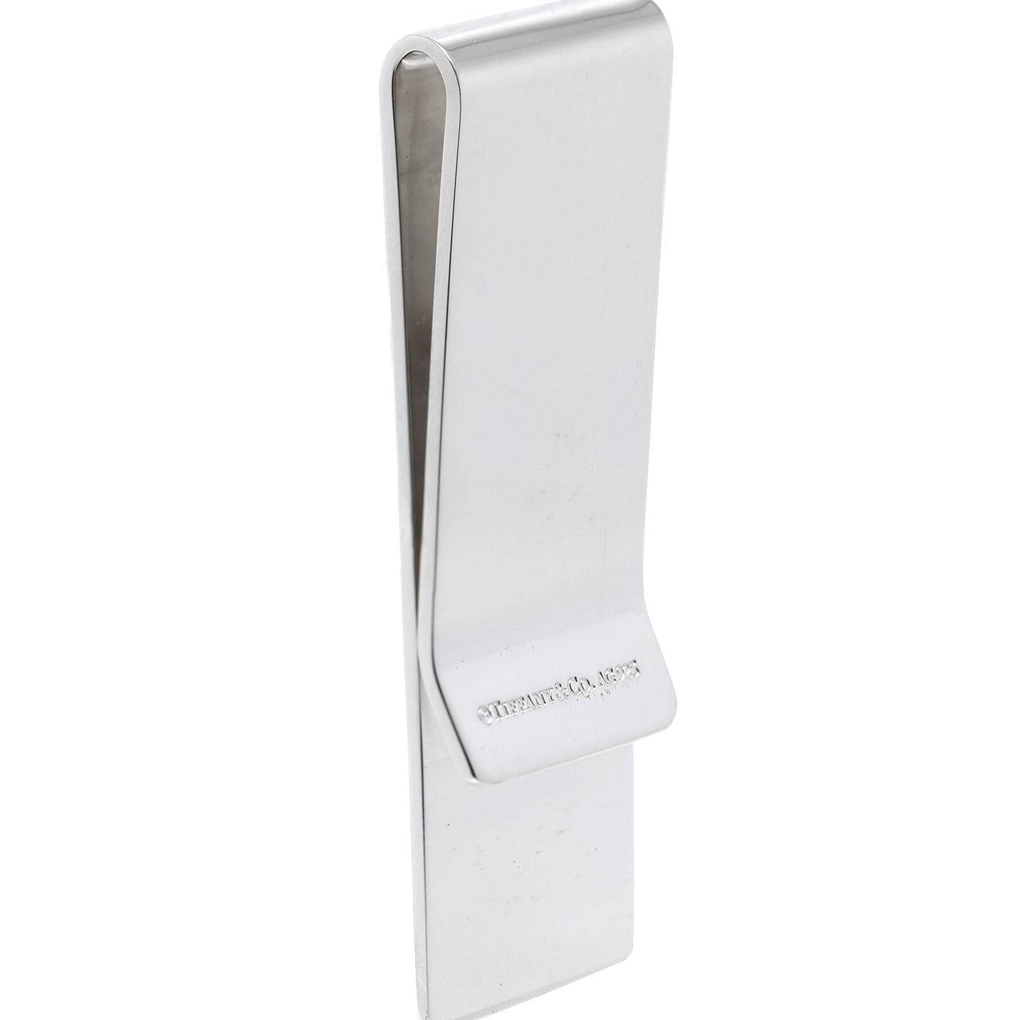Tiffany & Co. Sterling Silver 1837 Money Clip