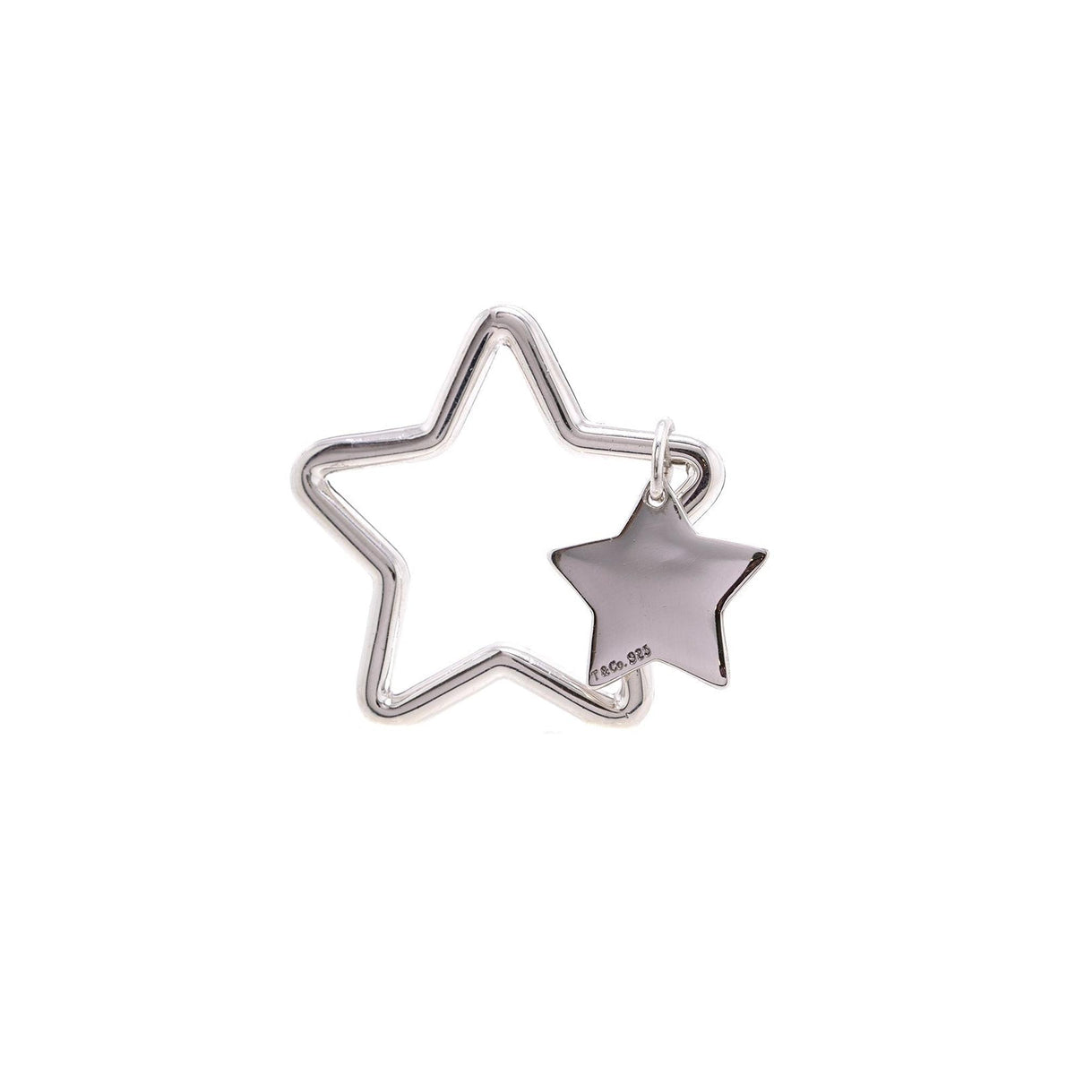 Tiffany & Co. Sterling Silver Star Keychain – OLIVER'S
