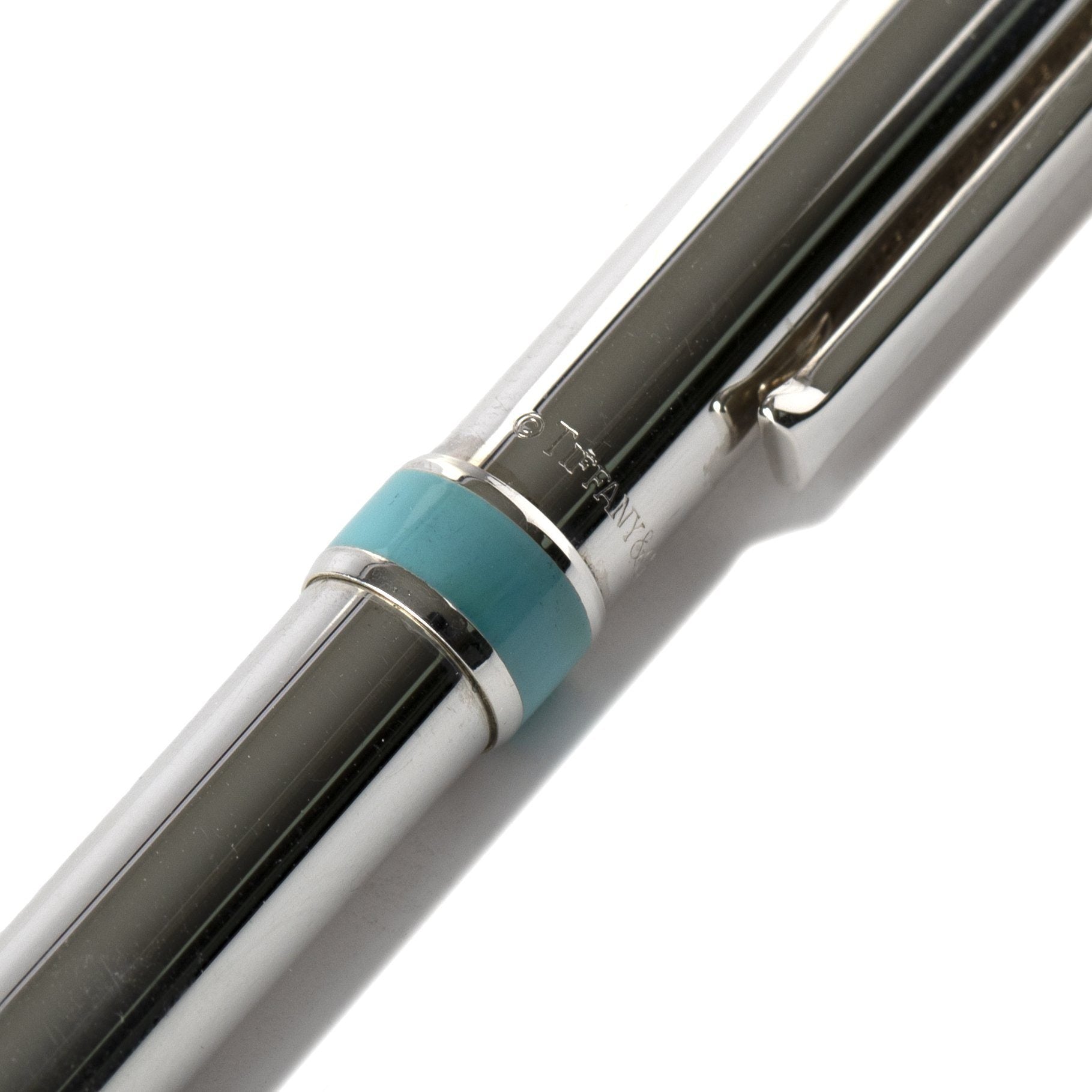 Tiffany & Co. Sterling Silver T-Clip Ballpoint Pen