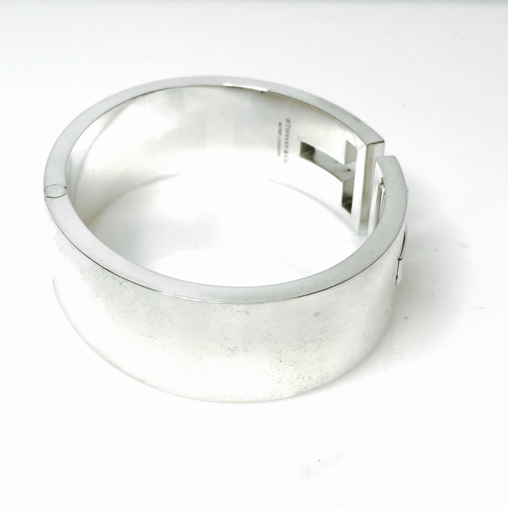 Tiffany & Co. T Cutout Hinged Cuff Bracelet