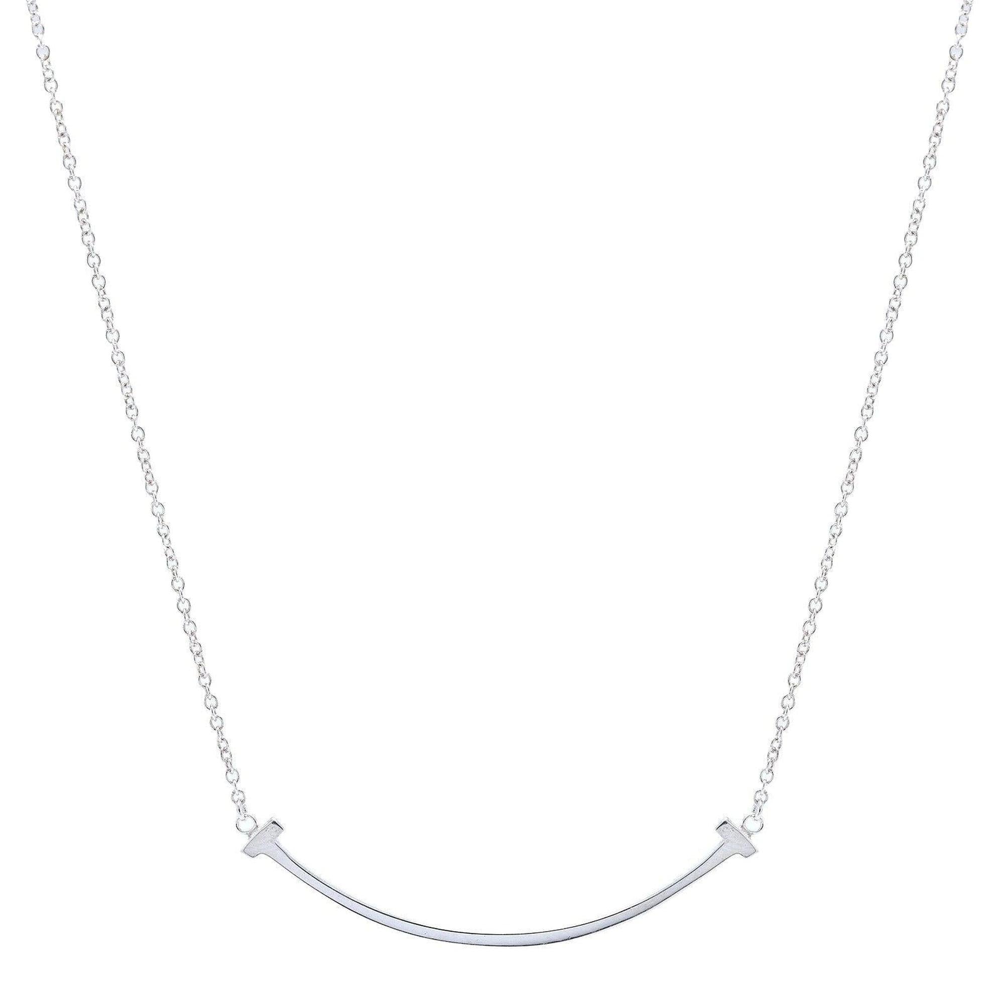 Tiffany & Co. T Smile Pendant Necklace