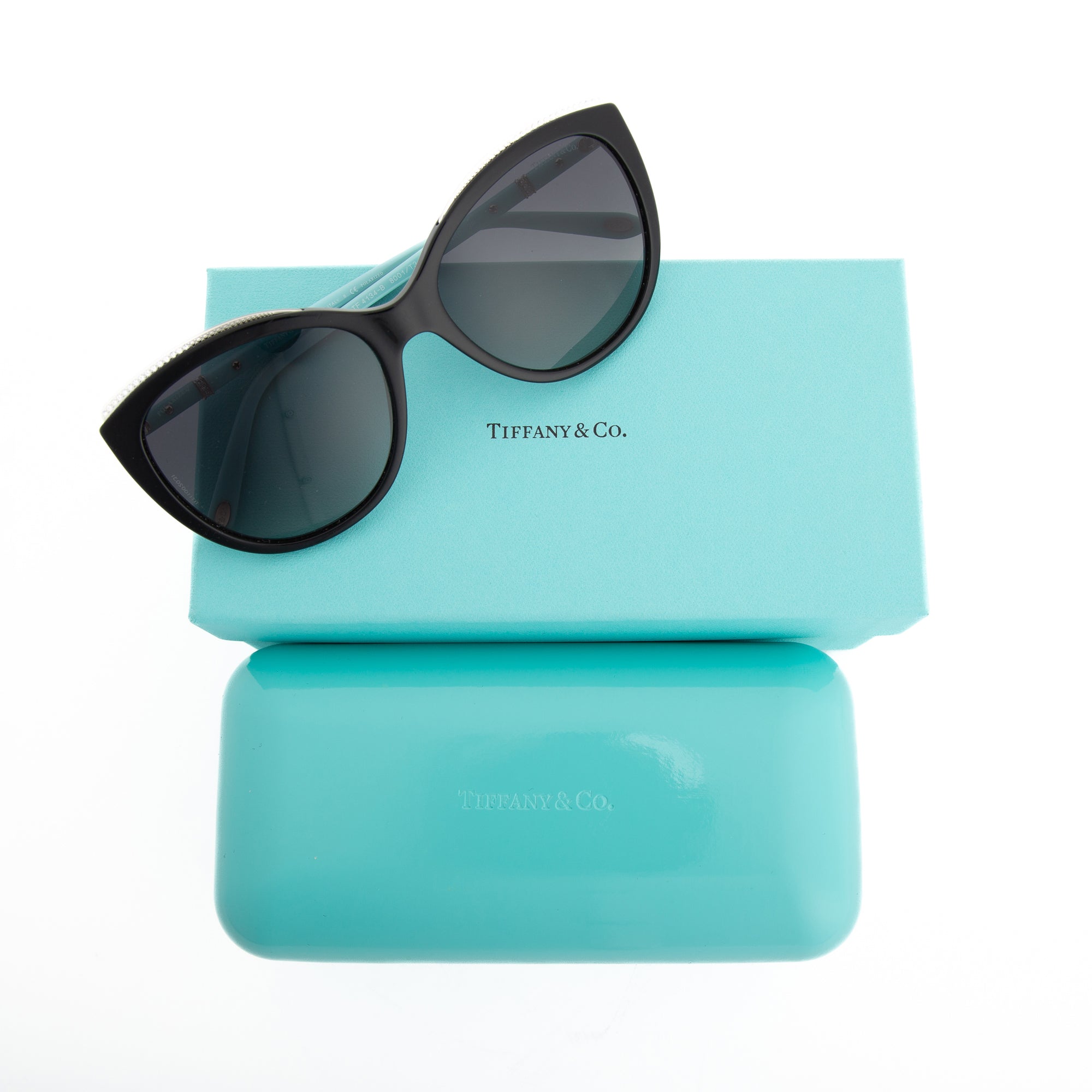 Tiffany & Co. TF4134-B Butterfly Sunglasses w/ Box & Case