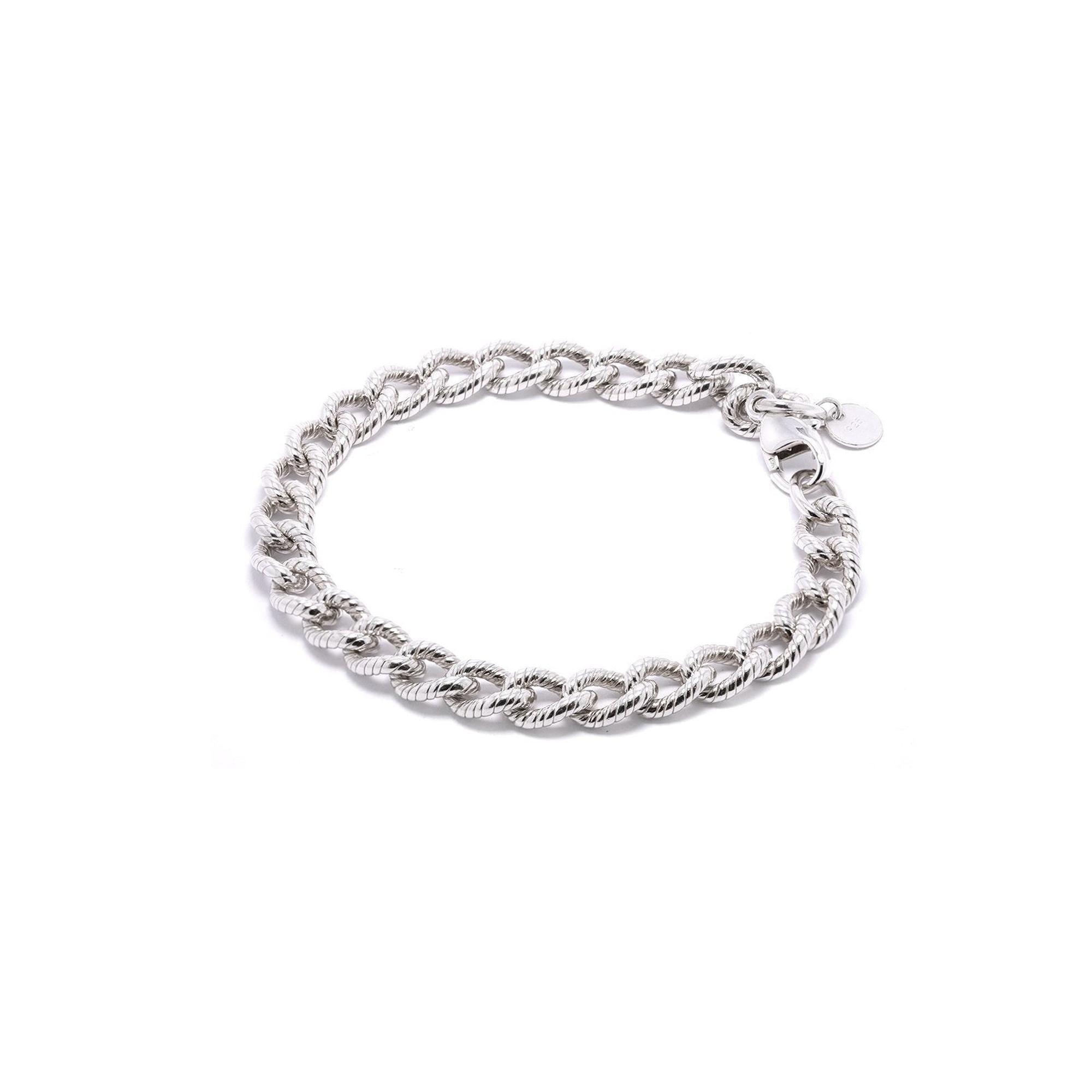 Tiffany & Co. Textured Chain-Link Bracelet