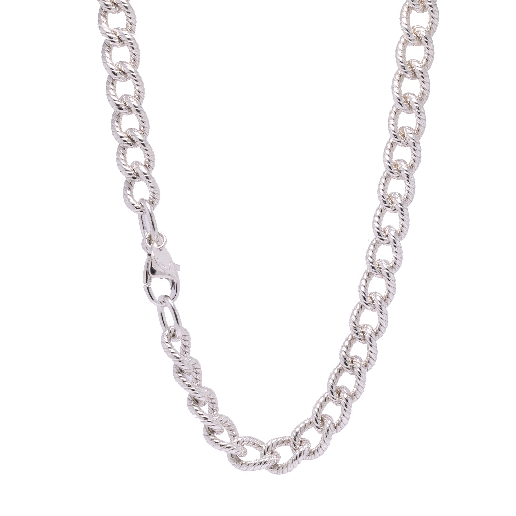 Tiffany & Co. Textured Chain-Link Necklace