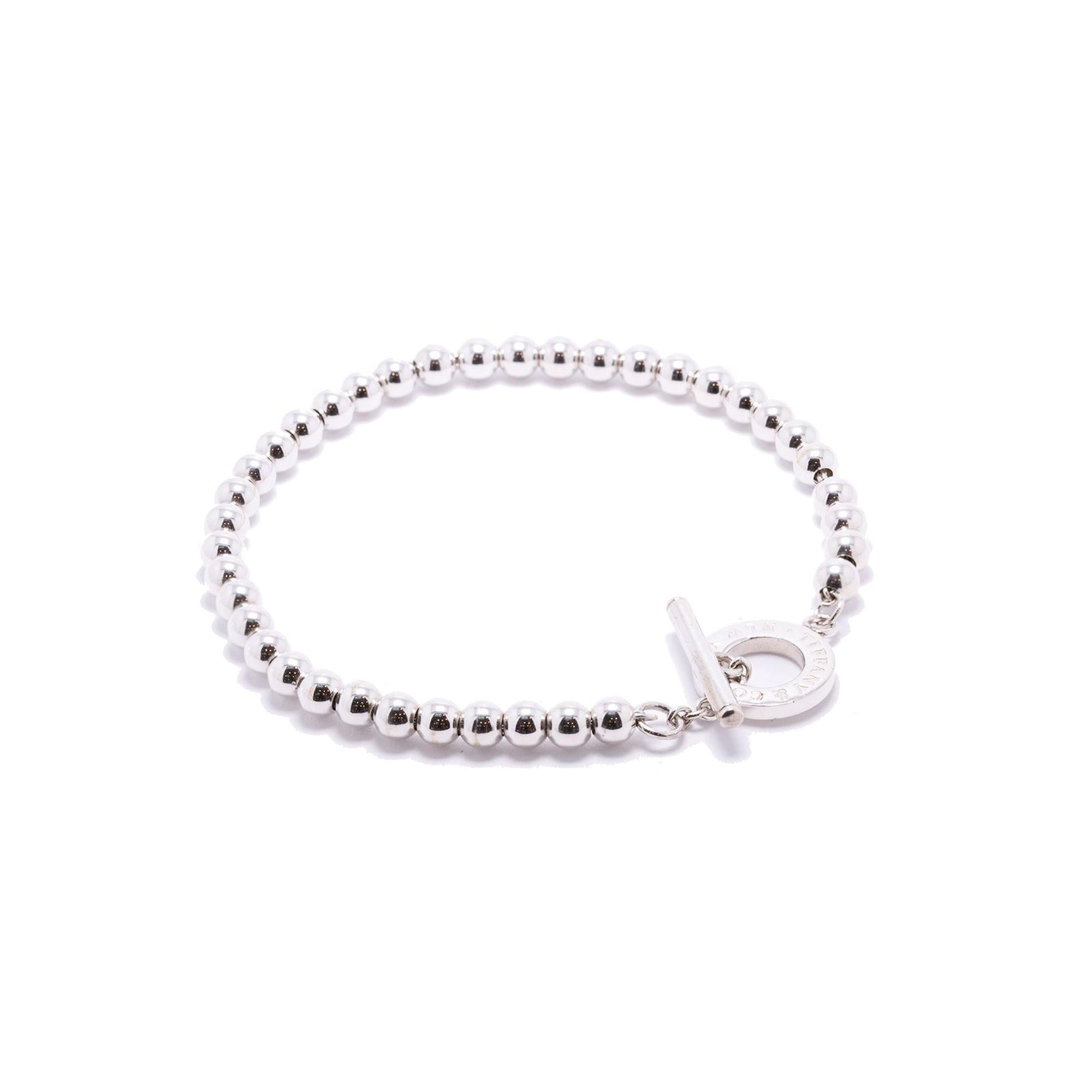 Tiffany & Co. Toggle Bead Bracelet