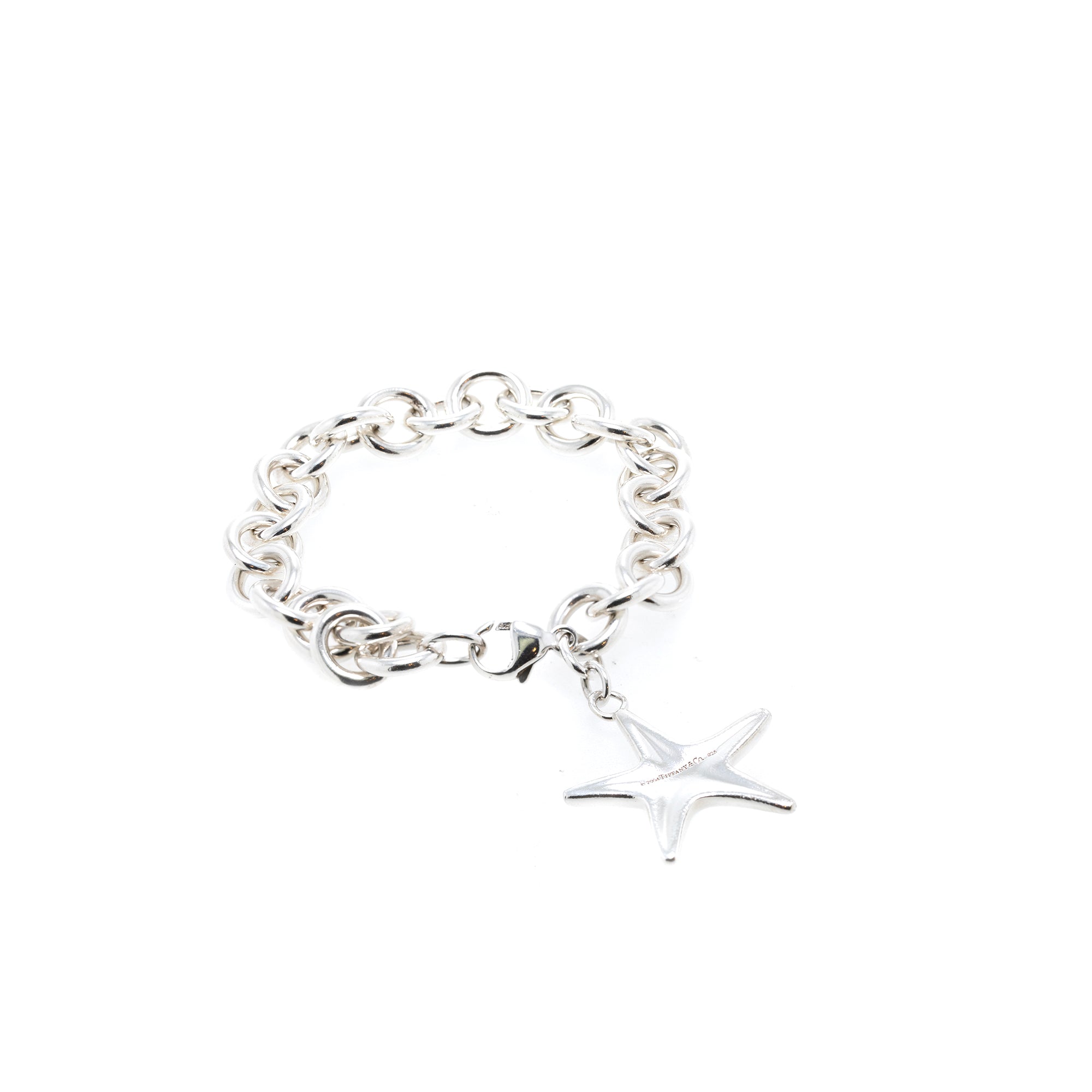 Tiffany & Co. Turquoise Starfish Charm Bracelet