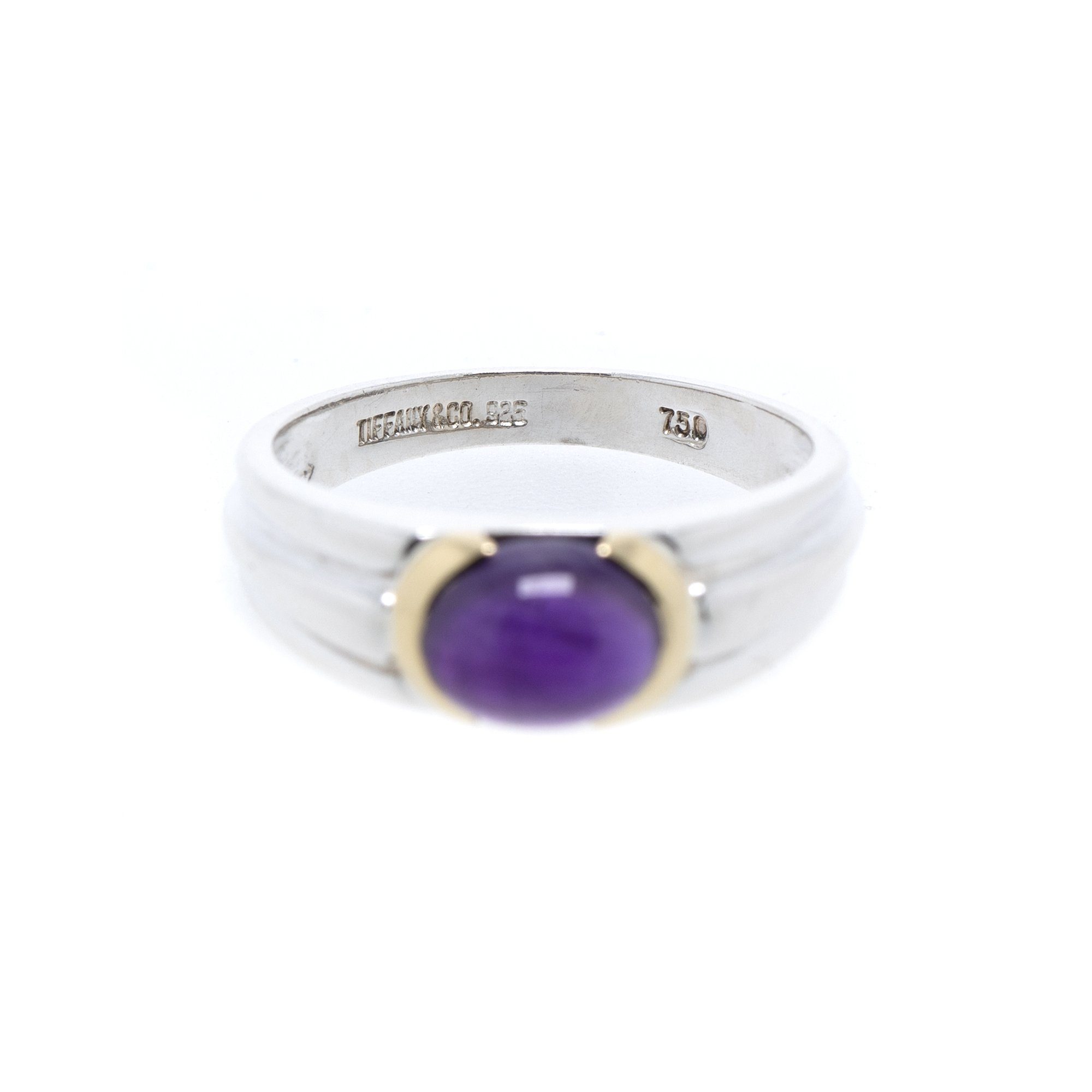 Tiffany & Co. Two-Tone Amethyst Cocktail Ring