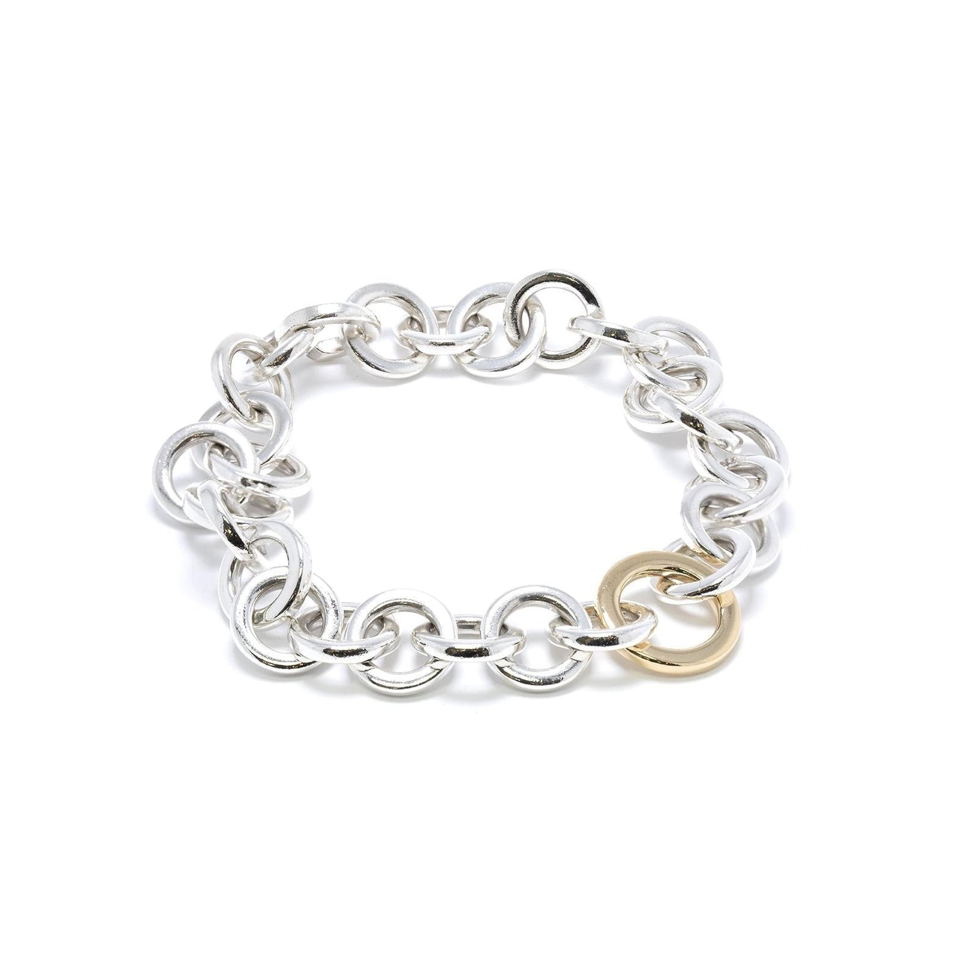 Tiffany & Co. Two-Tone Circle Link Bracelet