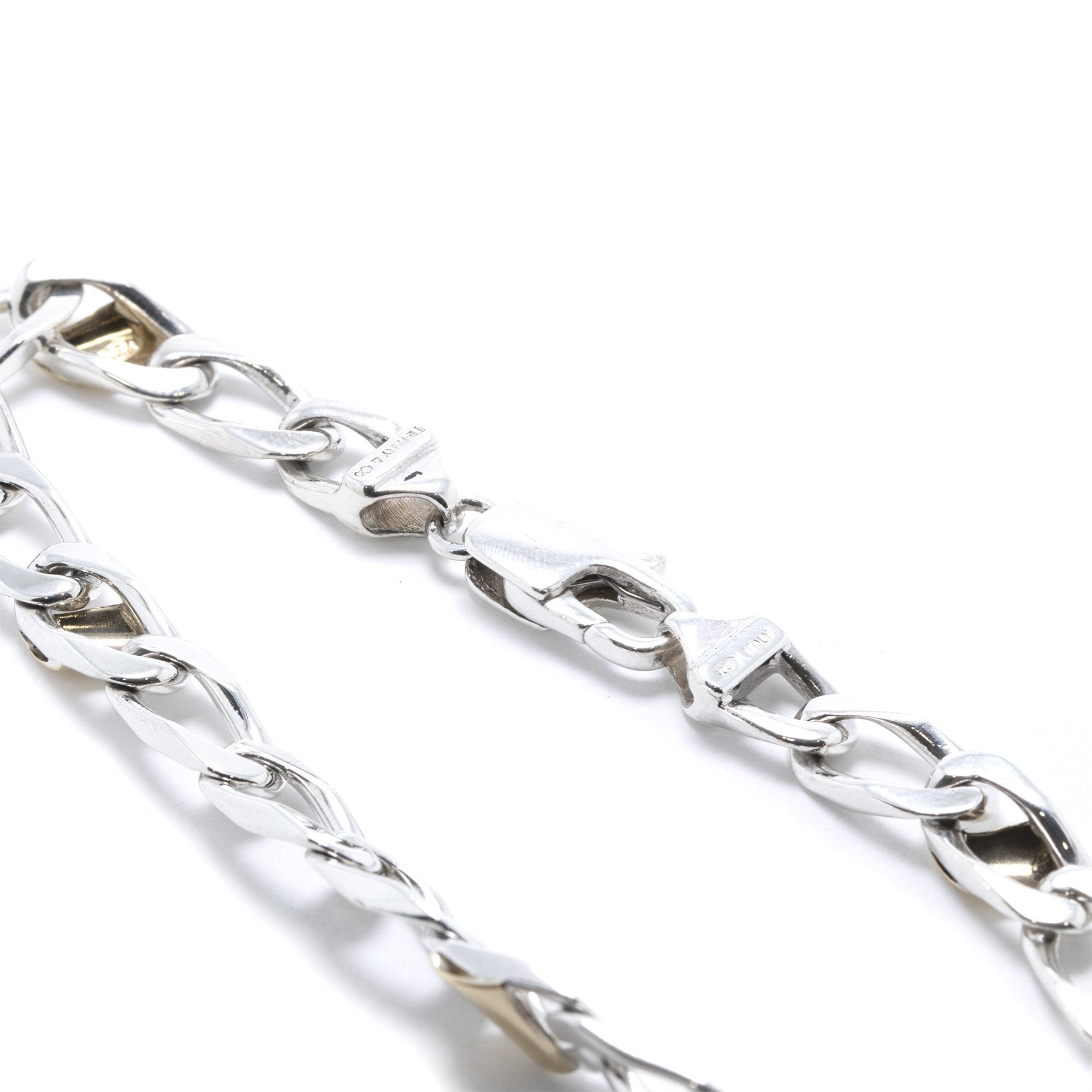 Tiffany & Co. Two-Tone Curb Link Bracelet