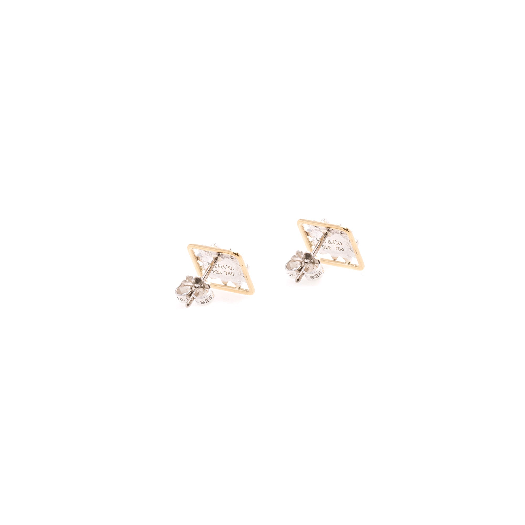 Tiffany & Co. Two-Tone Daisy Stud Earrings