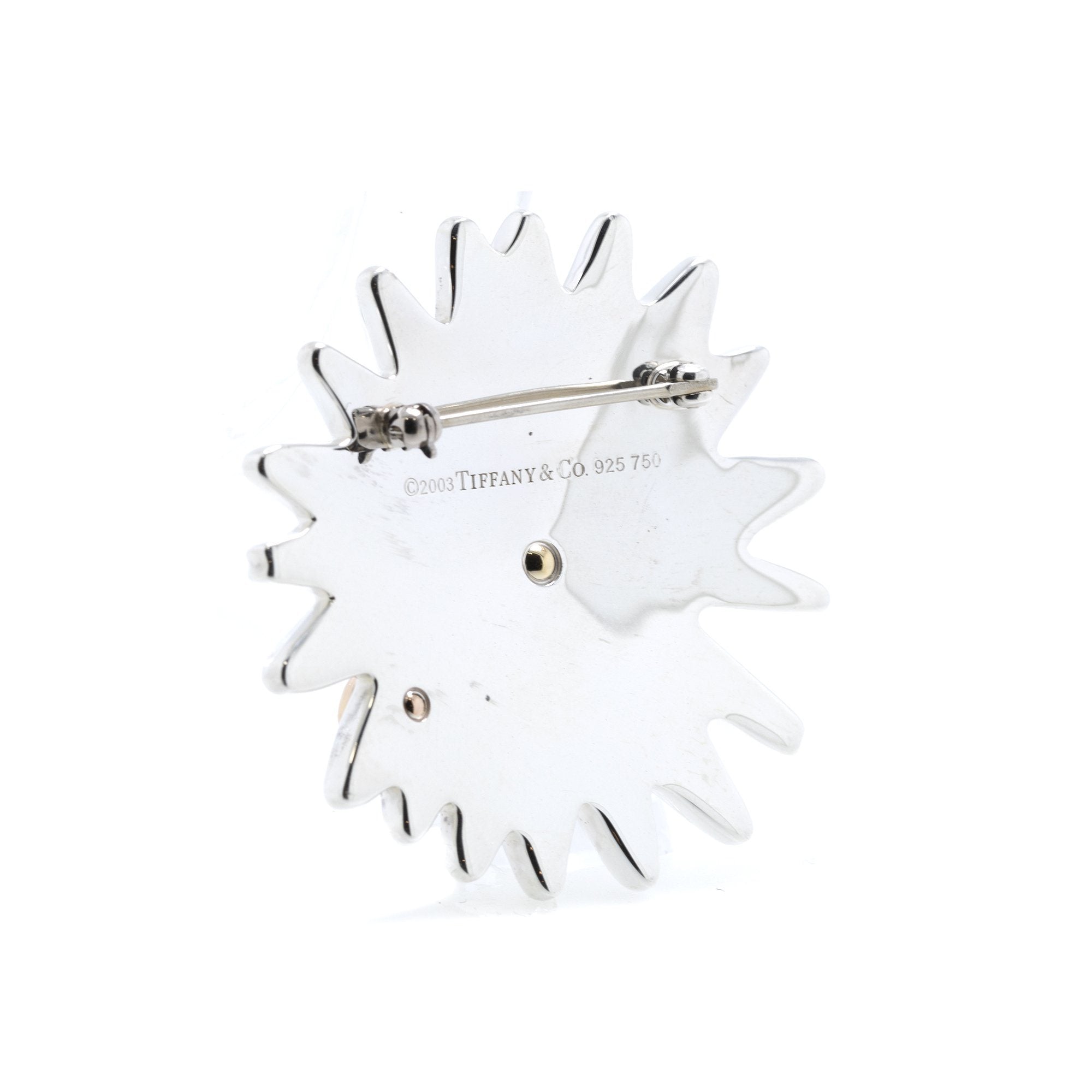 Tiffany & Co. Two-Tone Flower Brooch