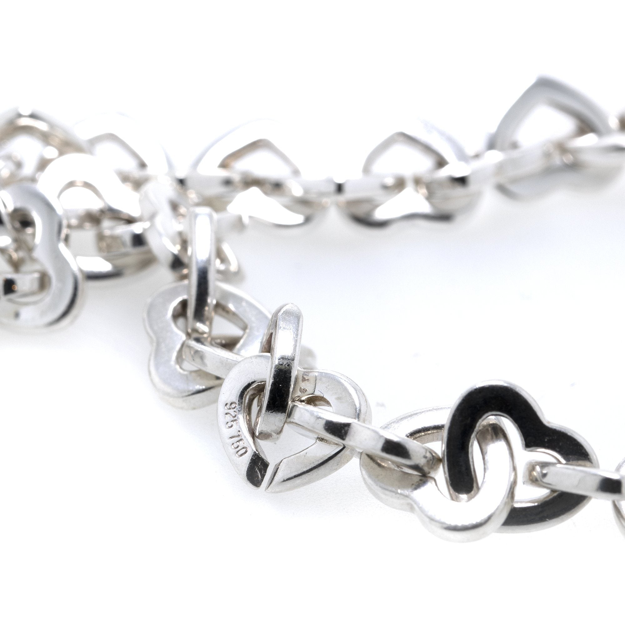 Tiffany & Co. Two-Tone Heart Link Necklace