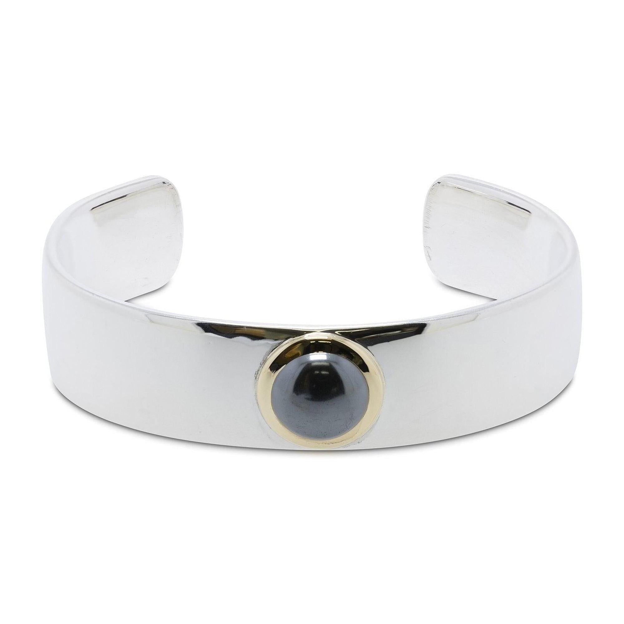 Tiffany & Co. Two-Tone Hematite Cuff Bracelet