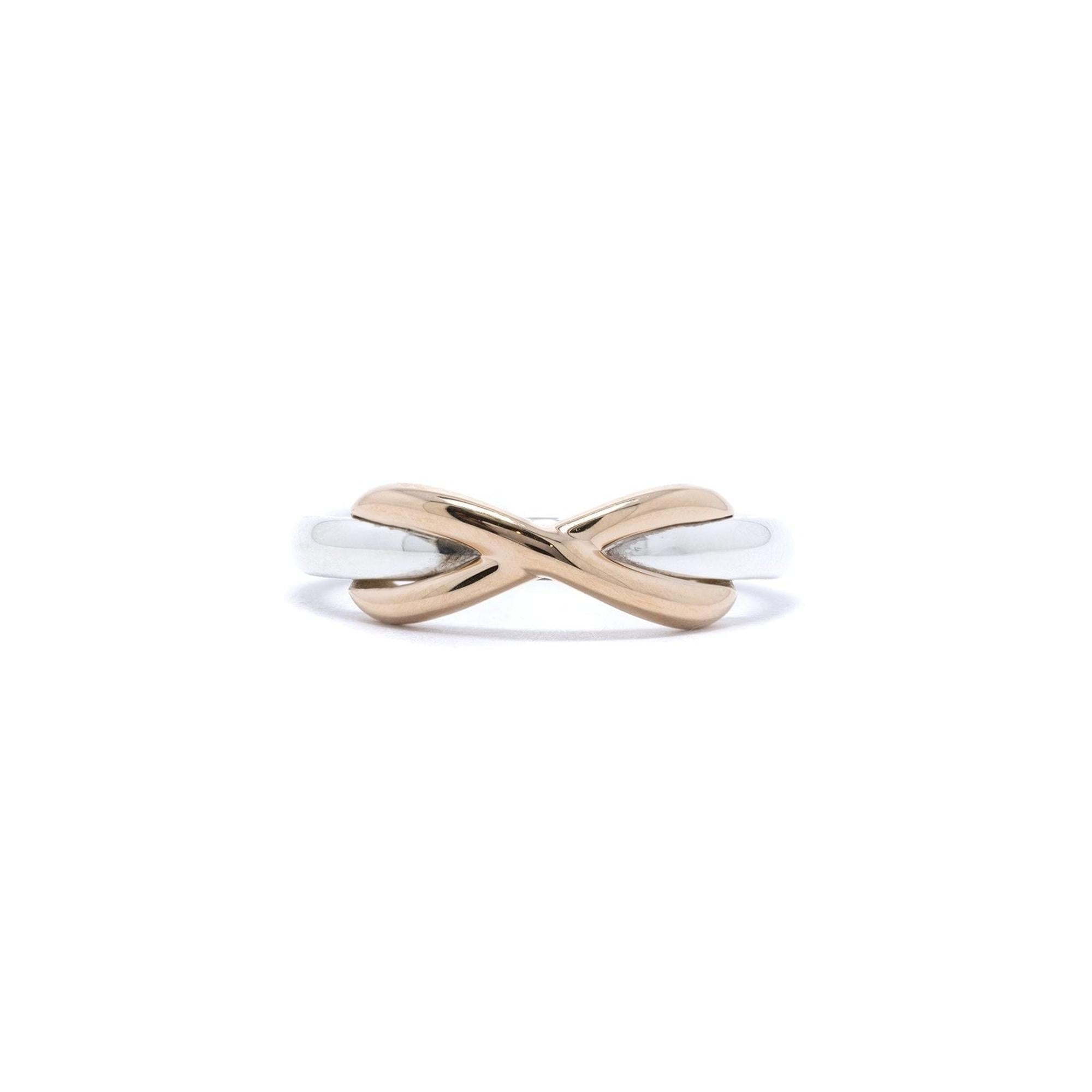 Tiffany & Co. Two-Tone Infinity Ring
