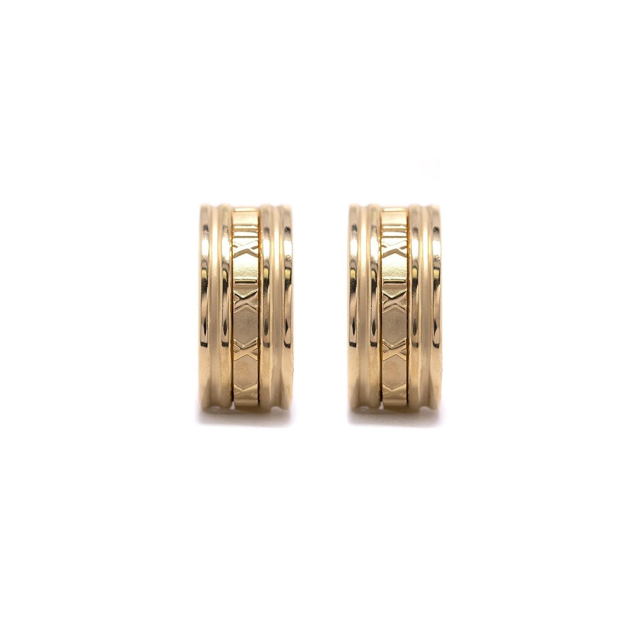Tiffany & Co. Vintage 18k Gold Hoop Earrings