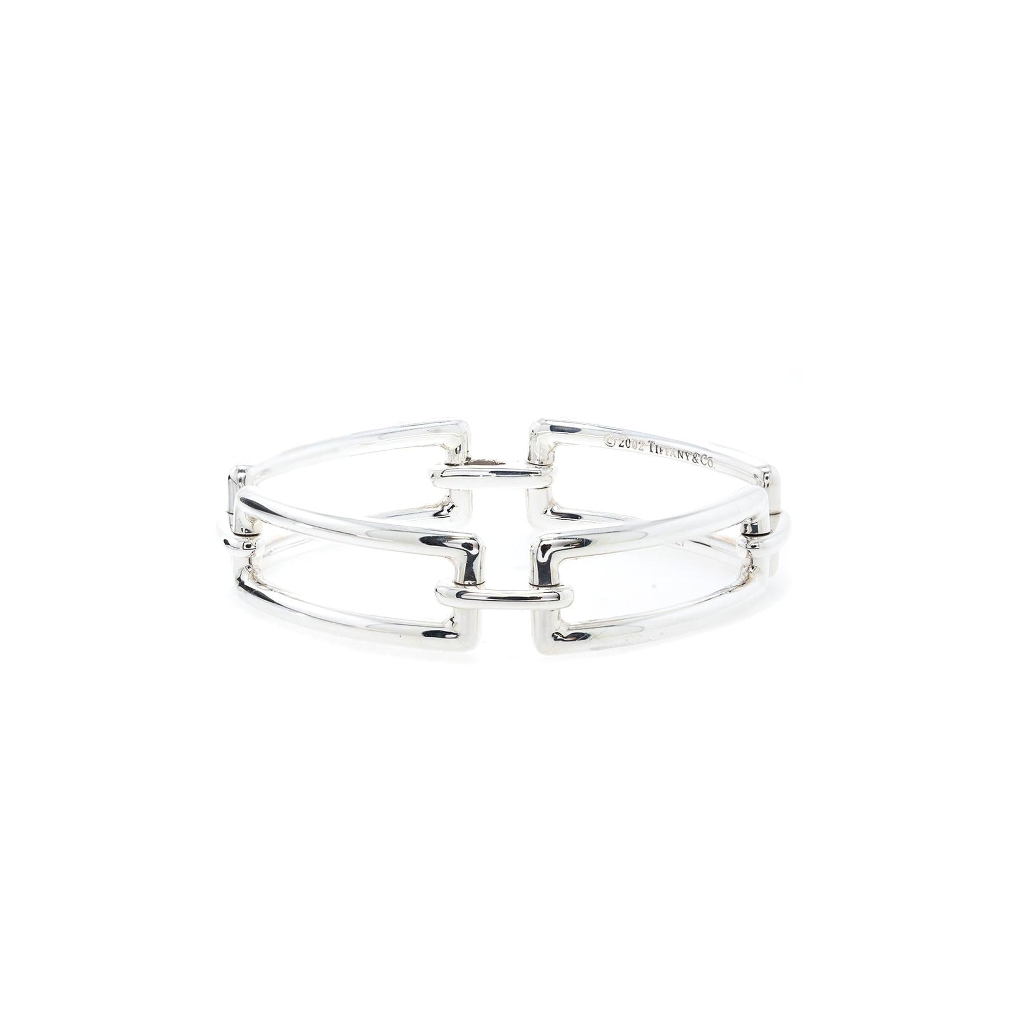 Tiffany & Co. Vintage Open Rectangle Link Bracelet
