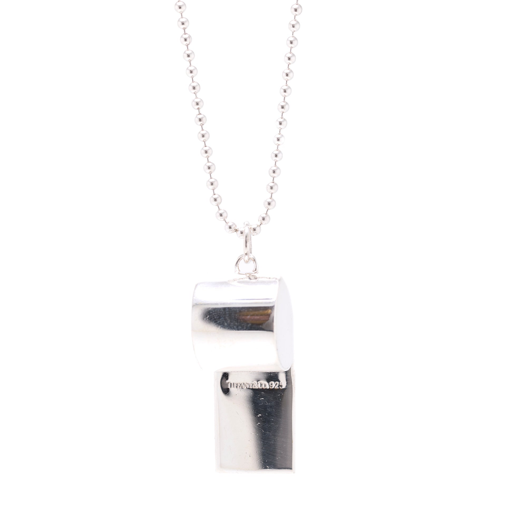 Tiffany & Co. Whistle Pendant Necklace