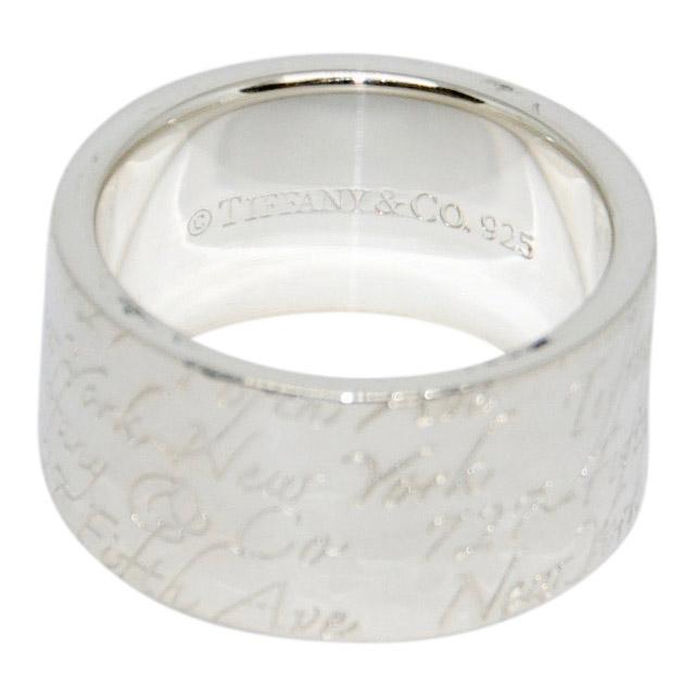 Tiffany & Co. Wide Notes Ring