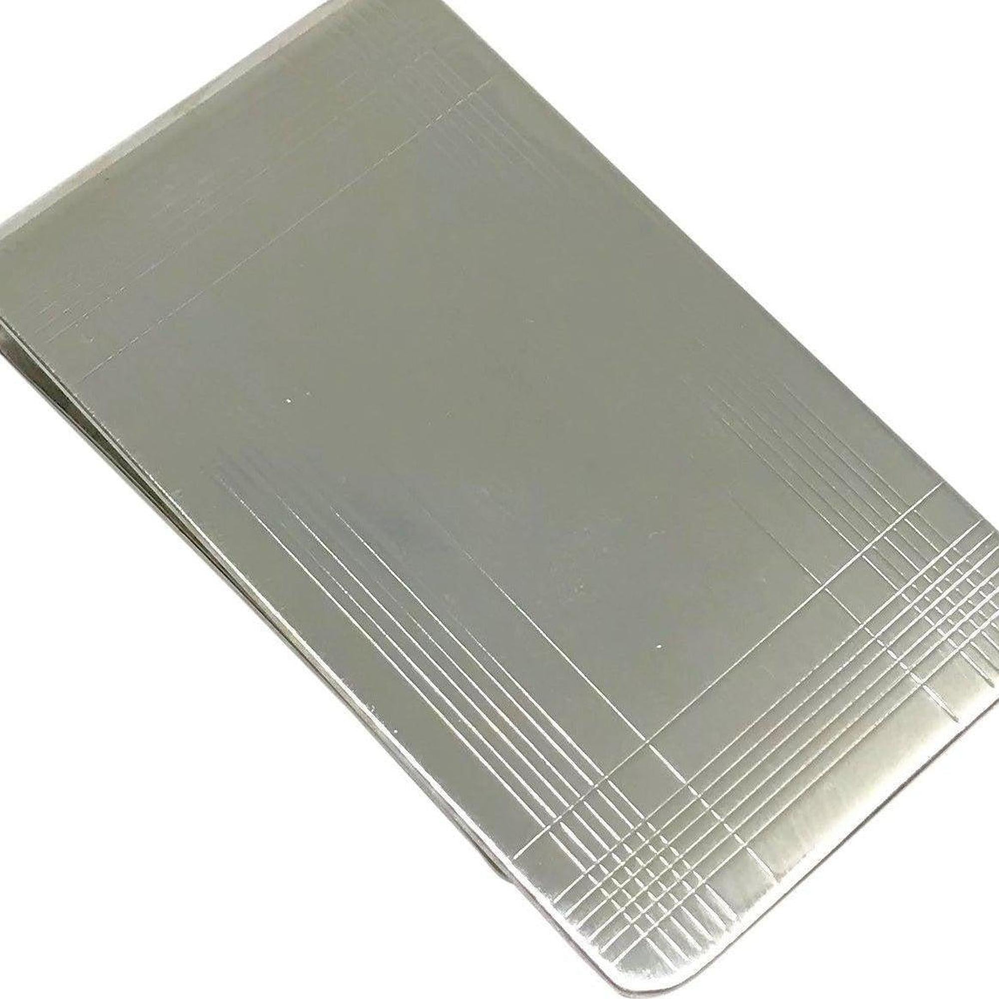 Tiffany & Co. Wide Sterling Silver Money Clip