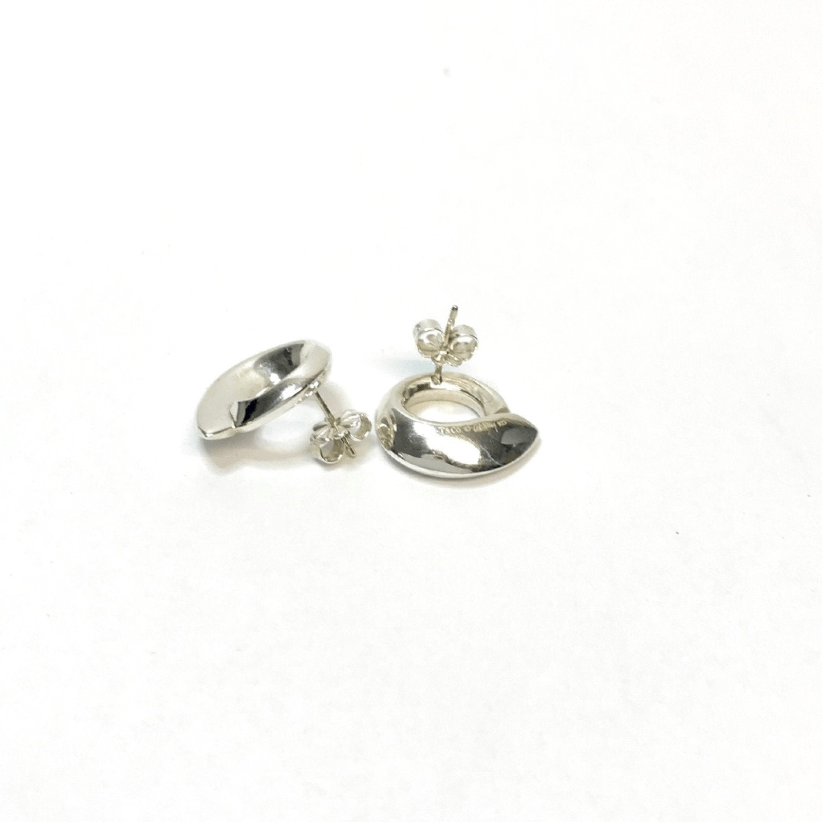 Tiffany Frank Gehry Fish Earrings