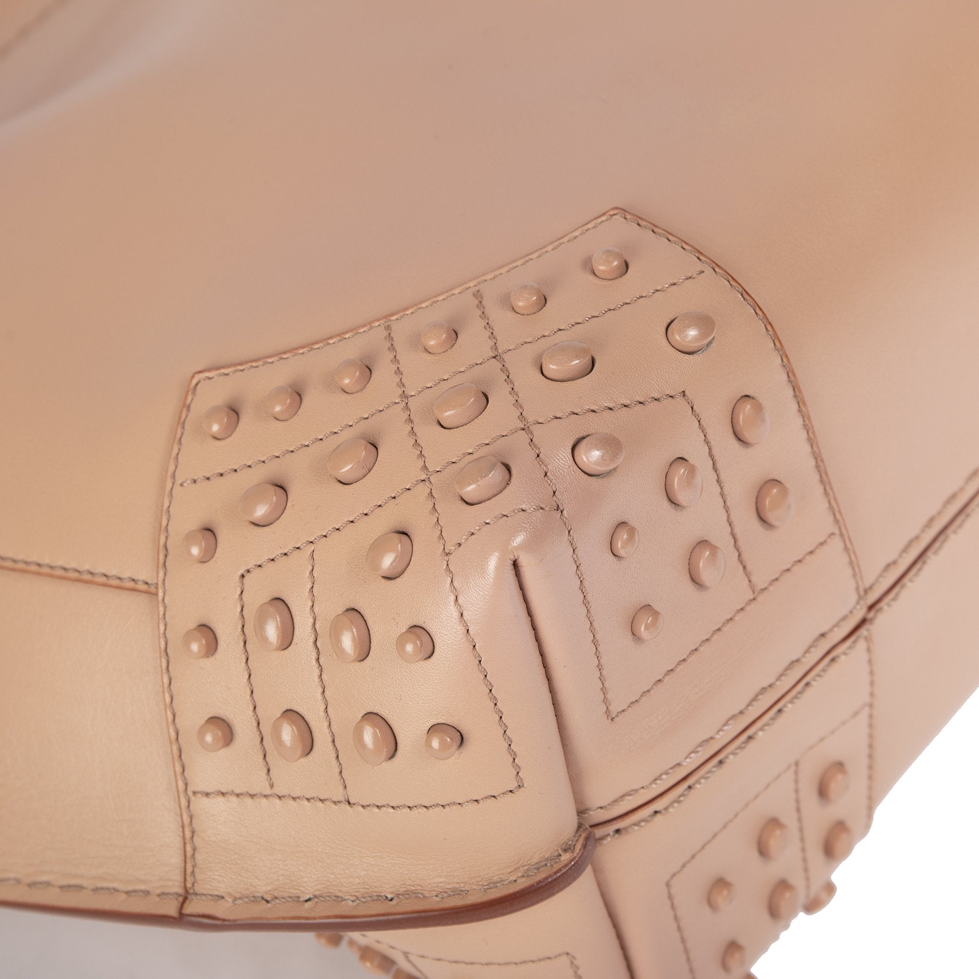 Tod's Leather Amr Shopping Piccola Gommini