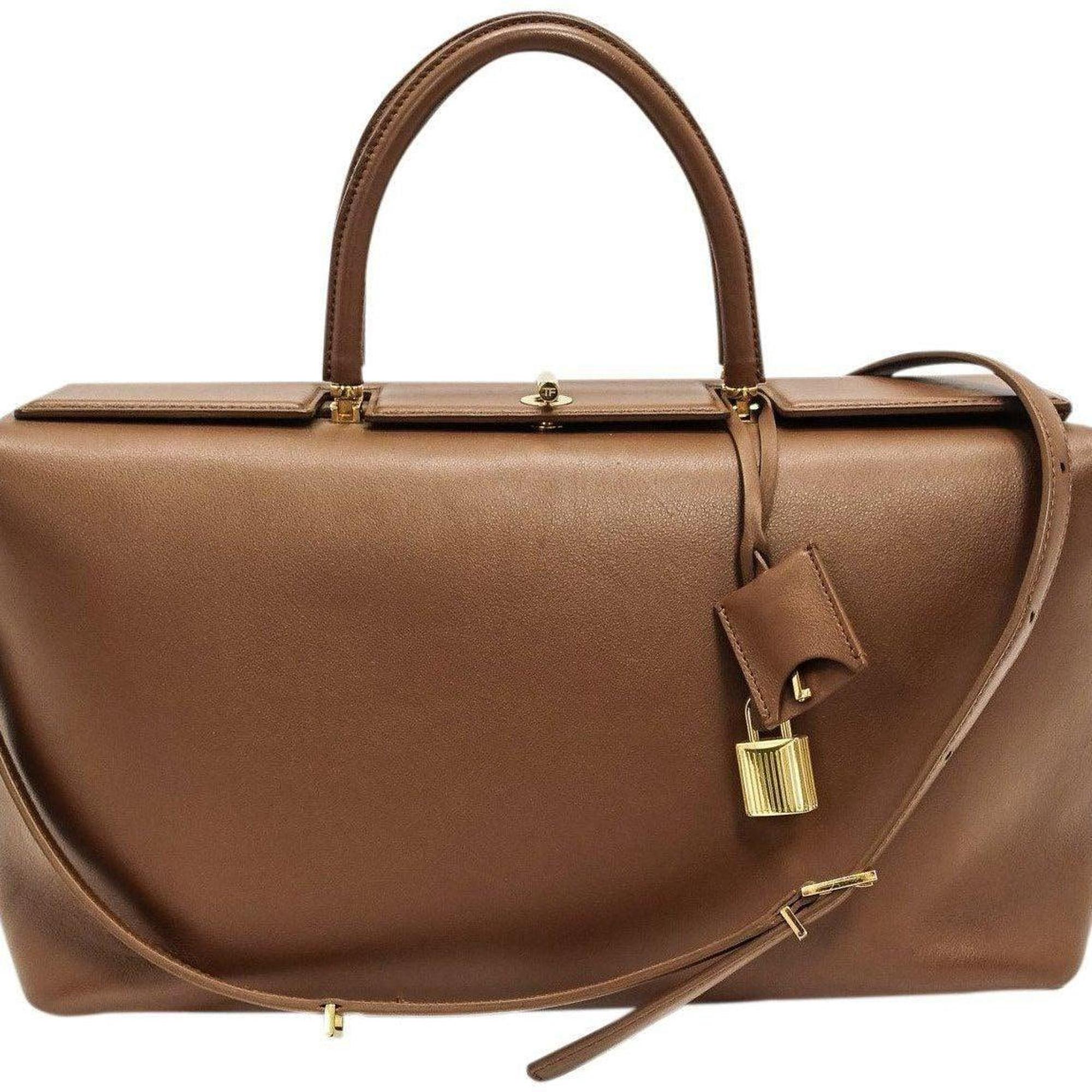 Tom Ford Brown Biscuit India Bag