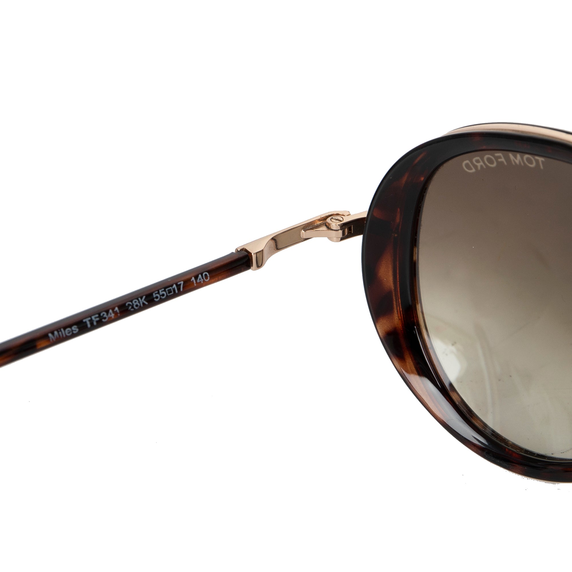 Tom Ford Miles TF341 Aviator Sunglasses w/ Case