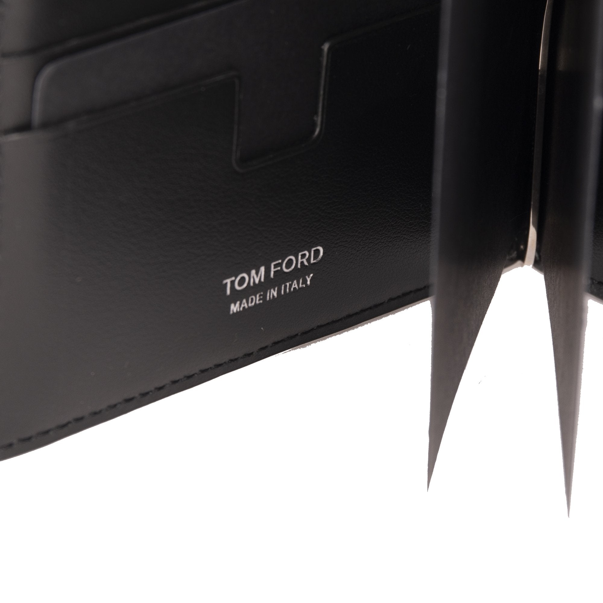 Tom Ford Suede Money Clip Wallet w/ Box