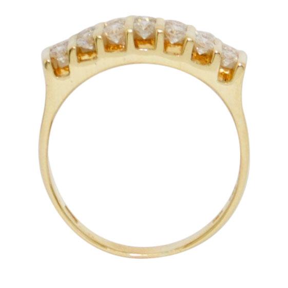 Two-Row Channel-Set Diamond Band Ring