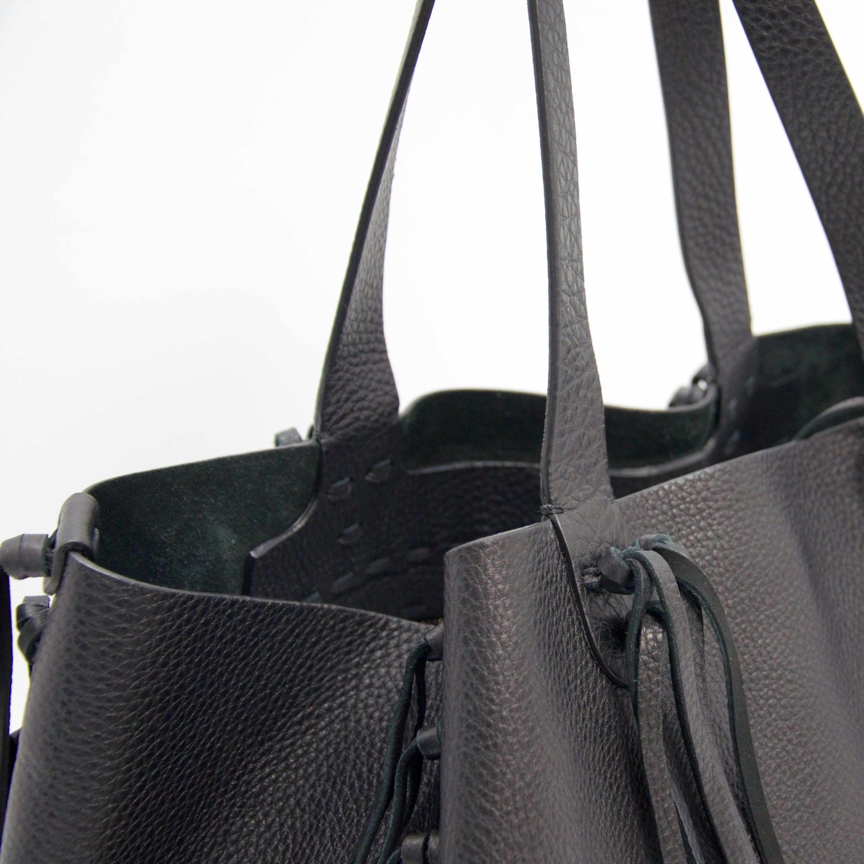 Valentino C-Rockee Fringe Tote