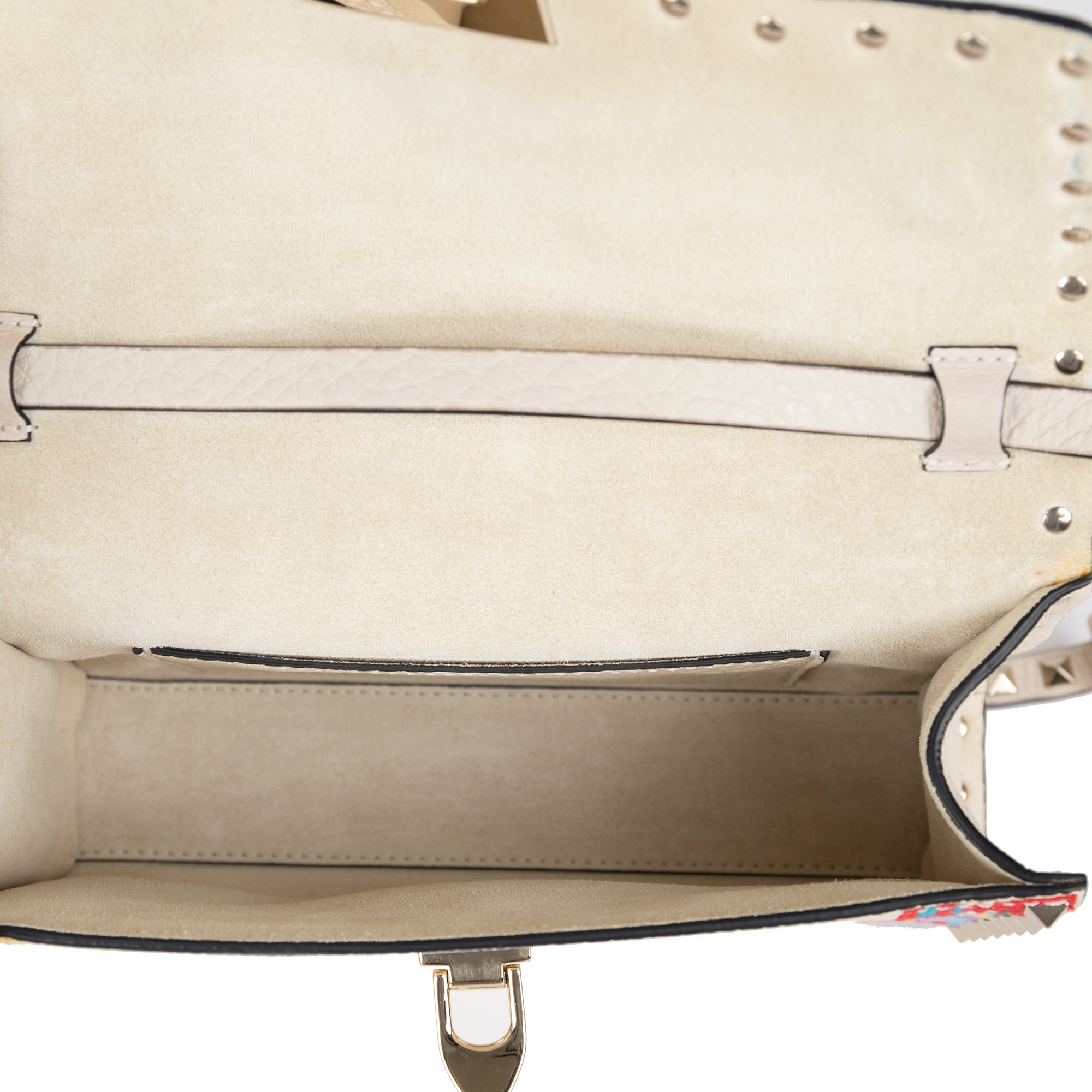 Valentino Medium Limited Edition Embroidered Rockstud Crossbody Bag