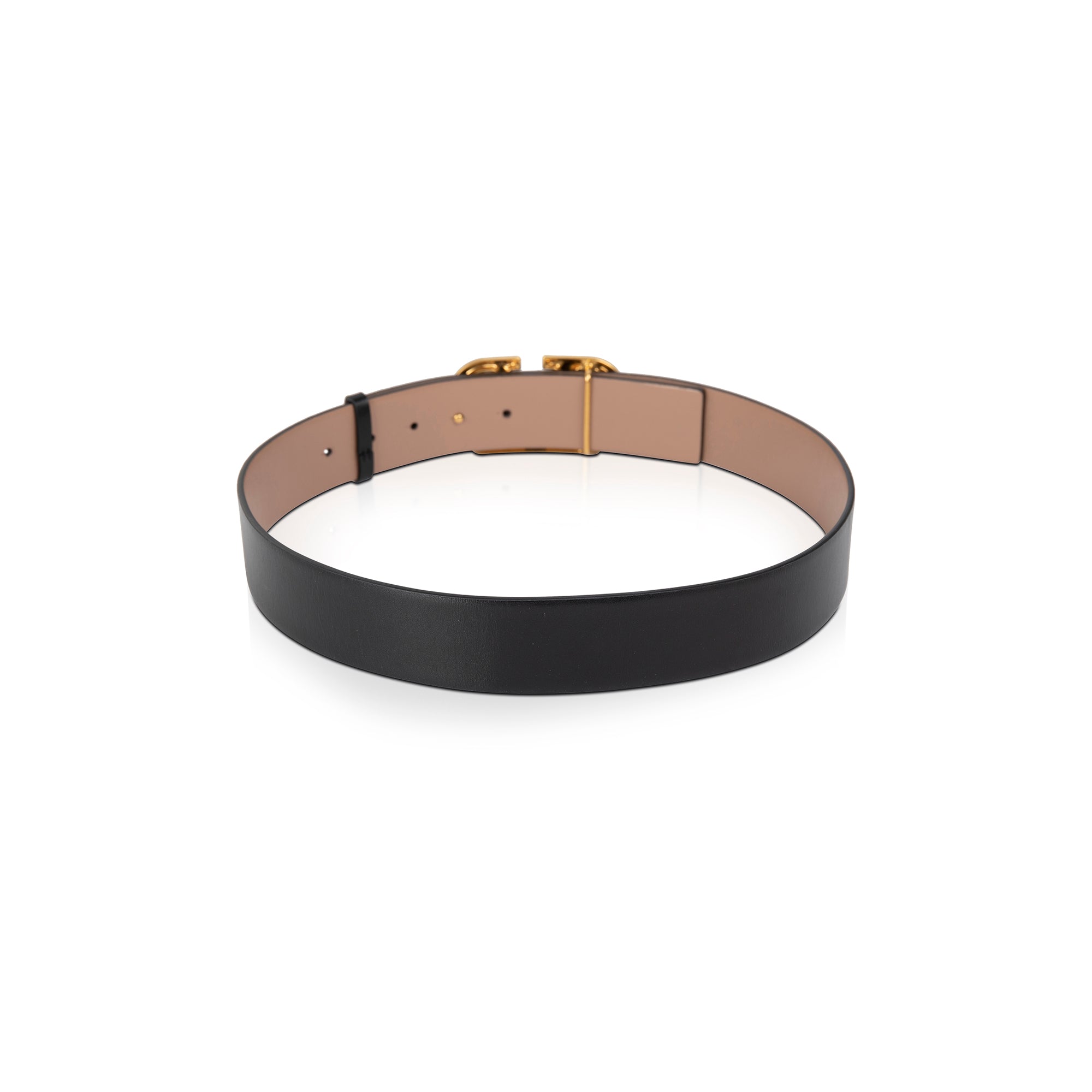 Valentino Reversible Vlogo 40 mm Leather Belt w/ Box