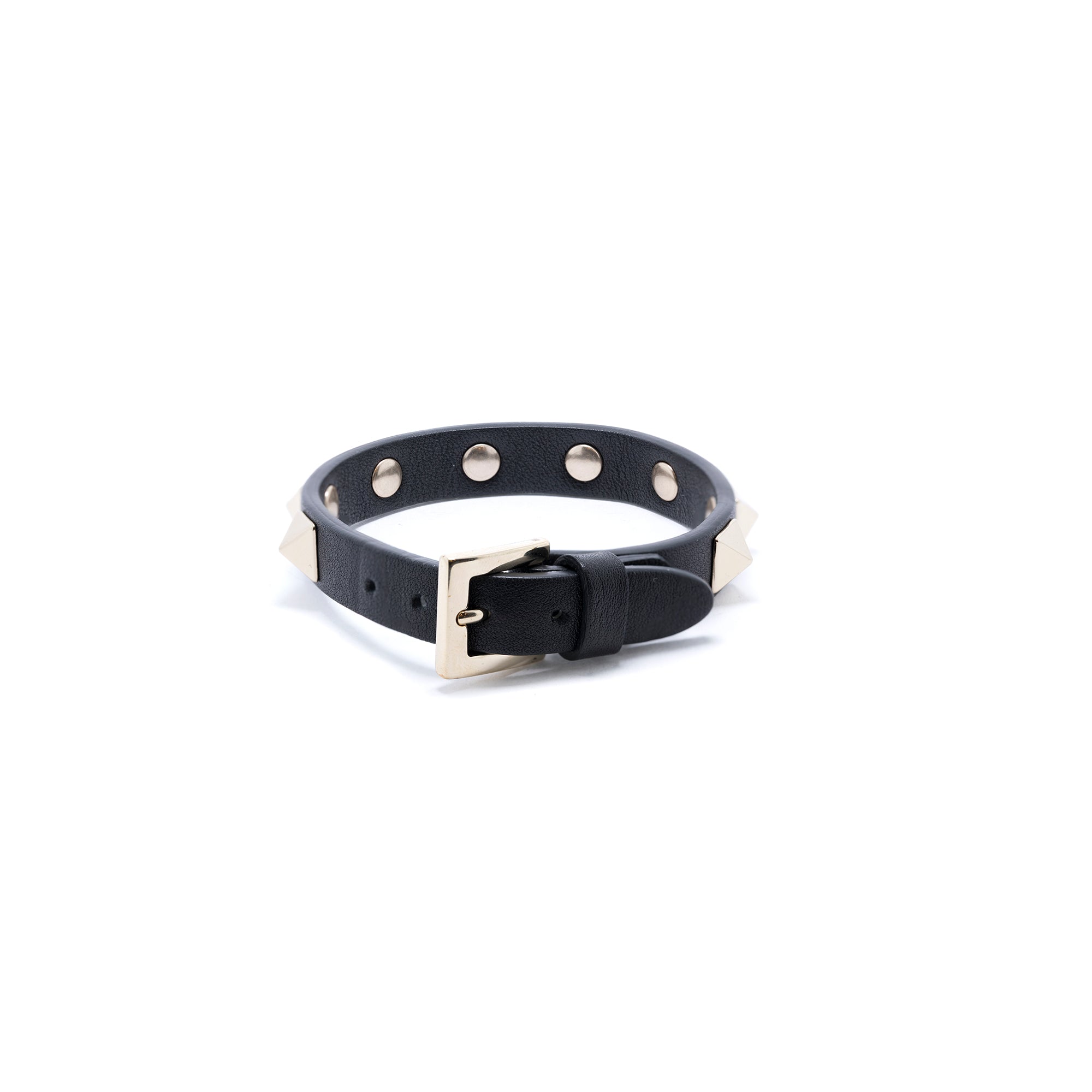 Valentino Rockstud Leather Bracelet