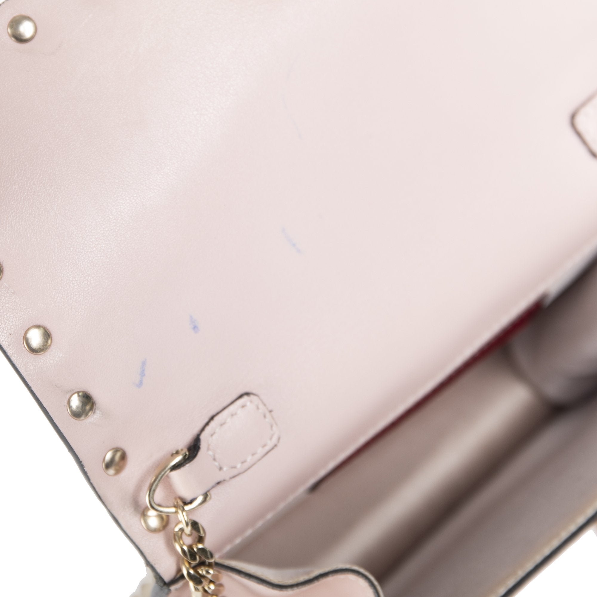 Valentino Rockstud Mini Flap Top Crossbody Chain Bag