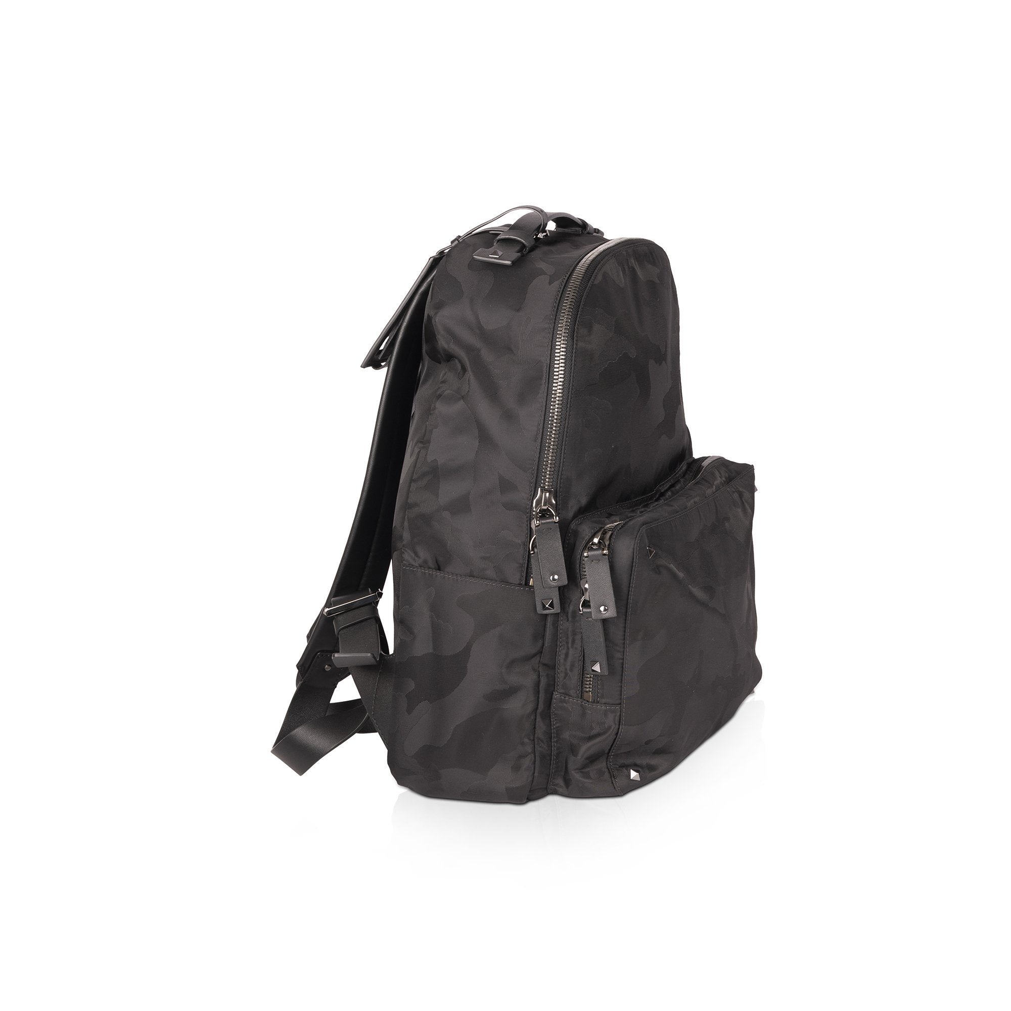 Valentino Rockstud Nylon Backpack