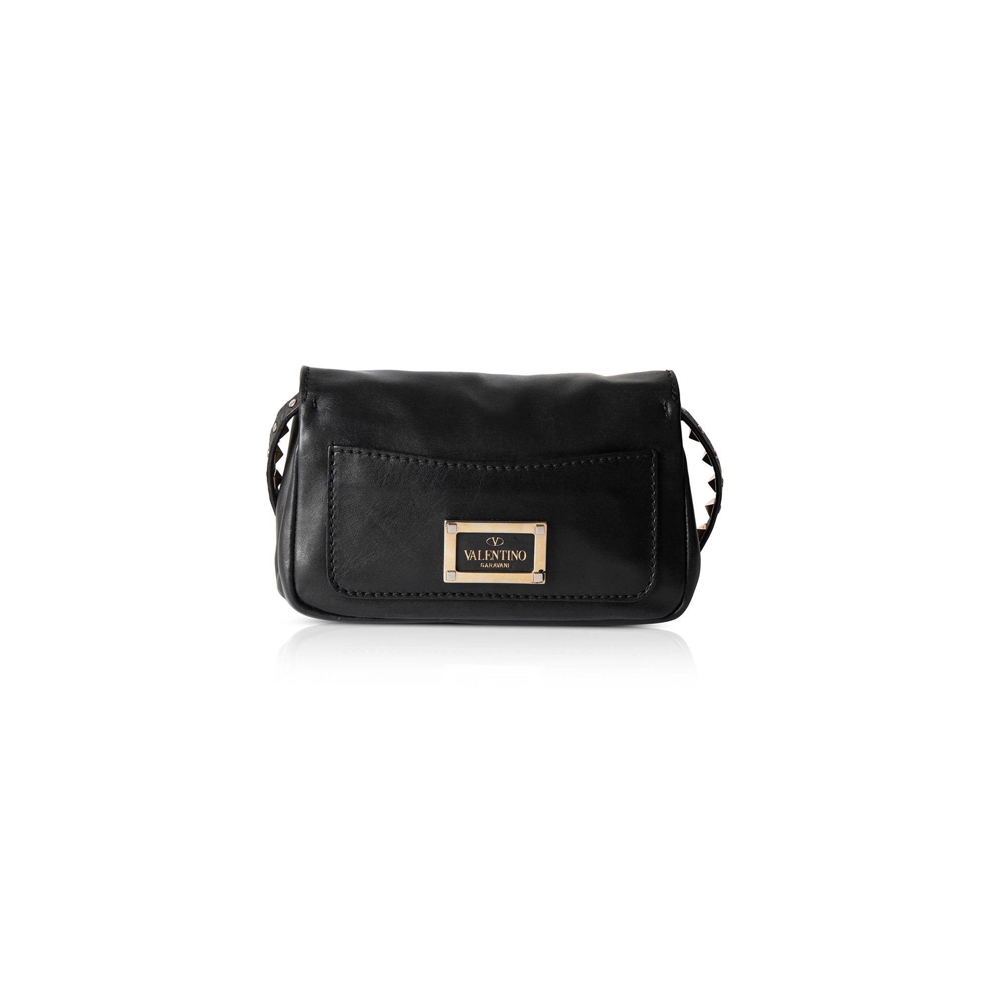 Valentino Small Rockstud Leather Crossbody Bag