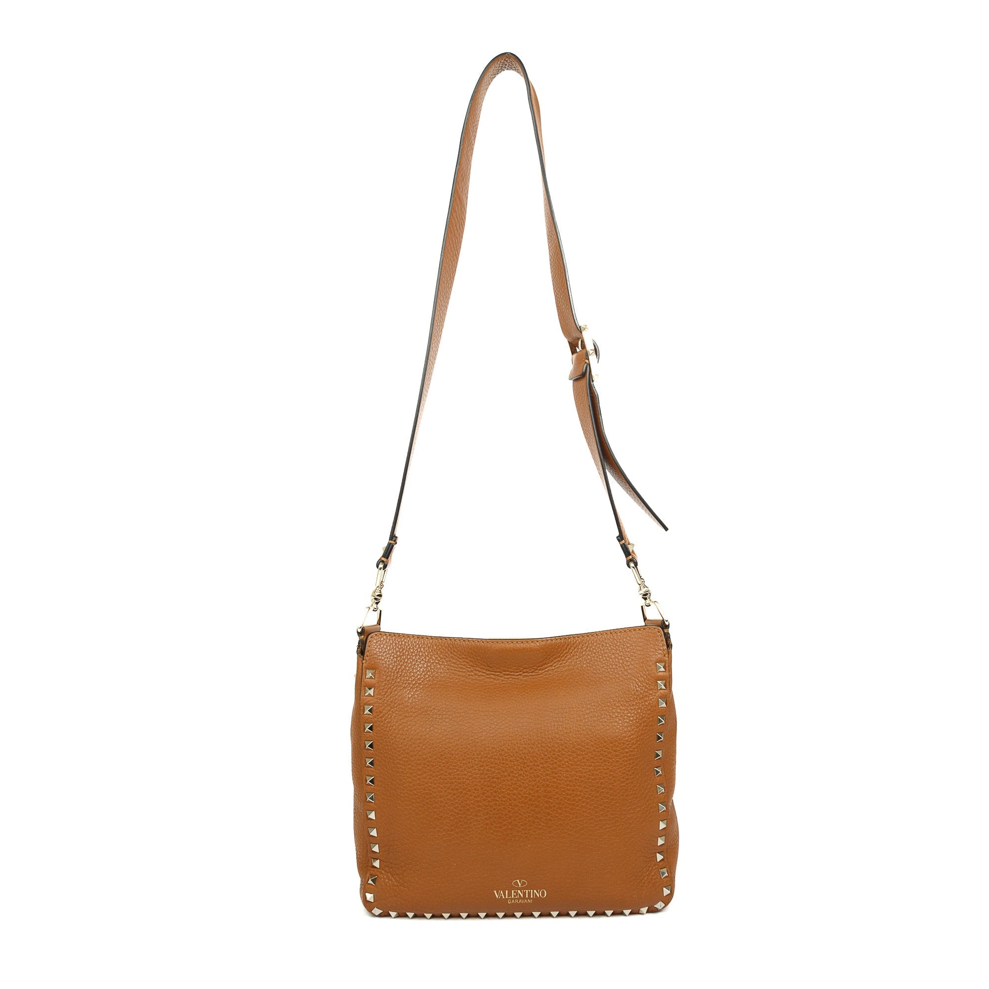 Valentino Small Rockstud Messenger Bag