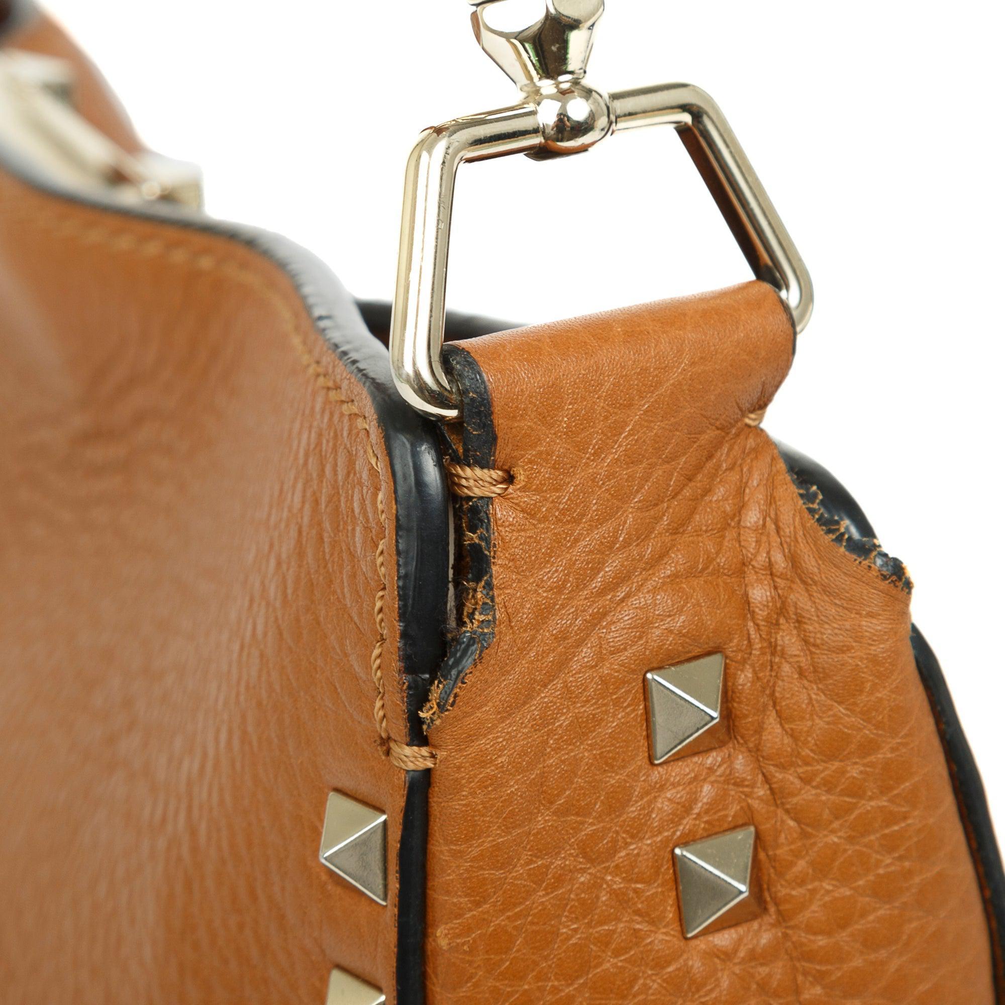 Valentino Small Rockstud Messenger Bag