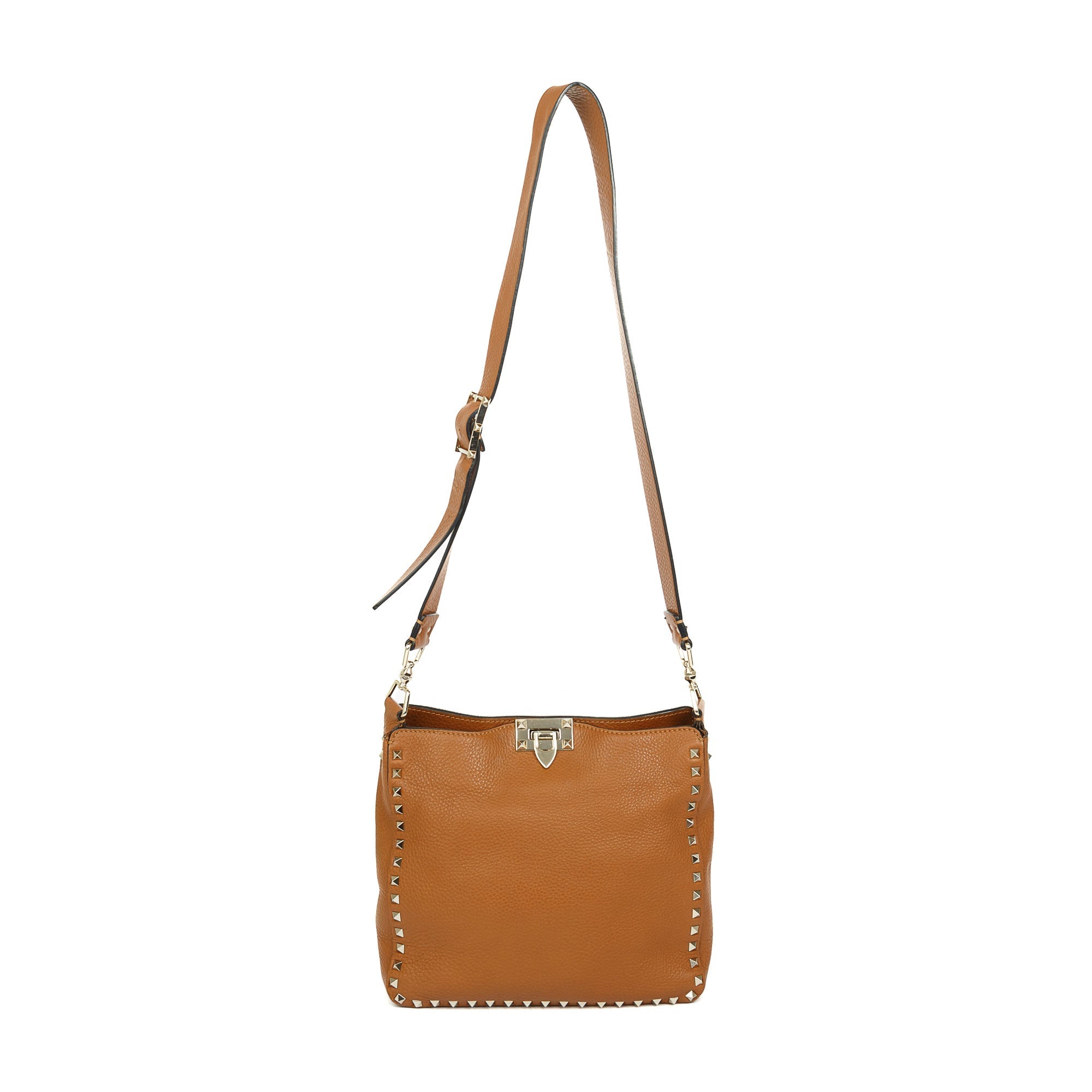 Valentino Small Rockstud Messenger Bag